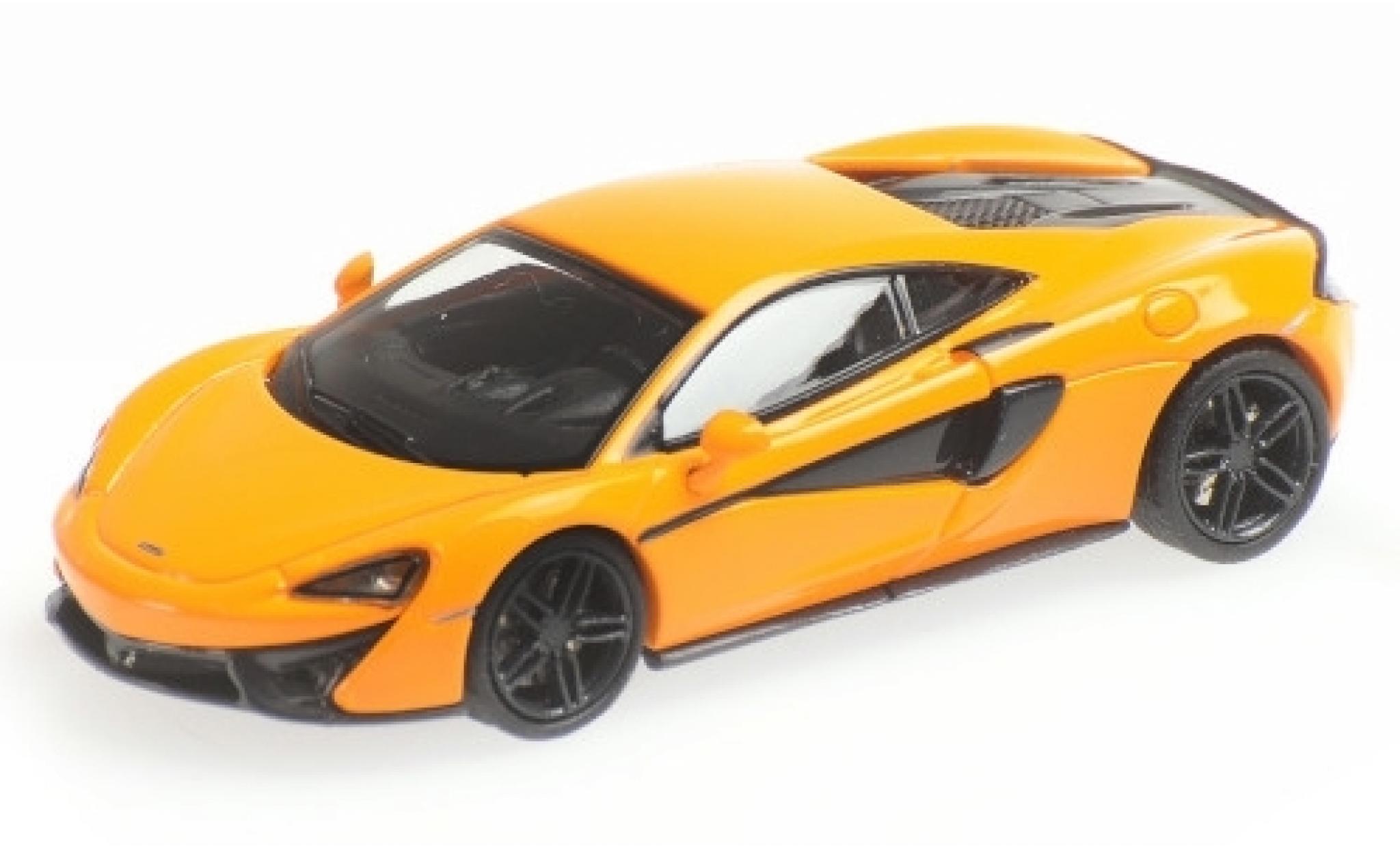 McLaren 570 1/87 Minichamps S orange modellino in miniatura