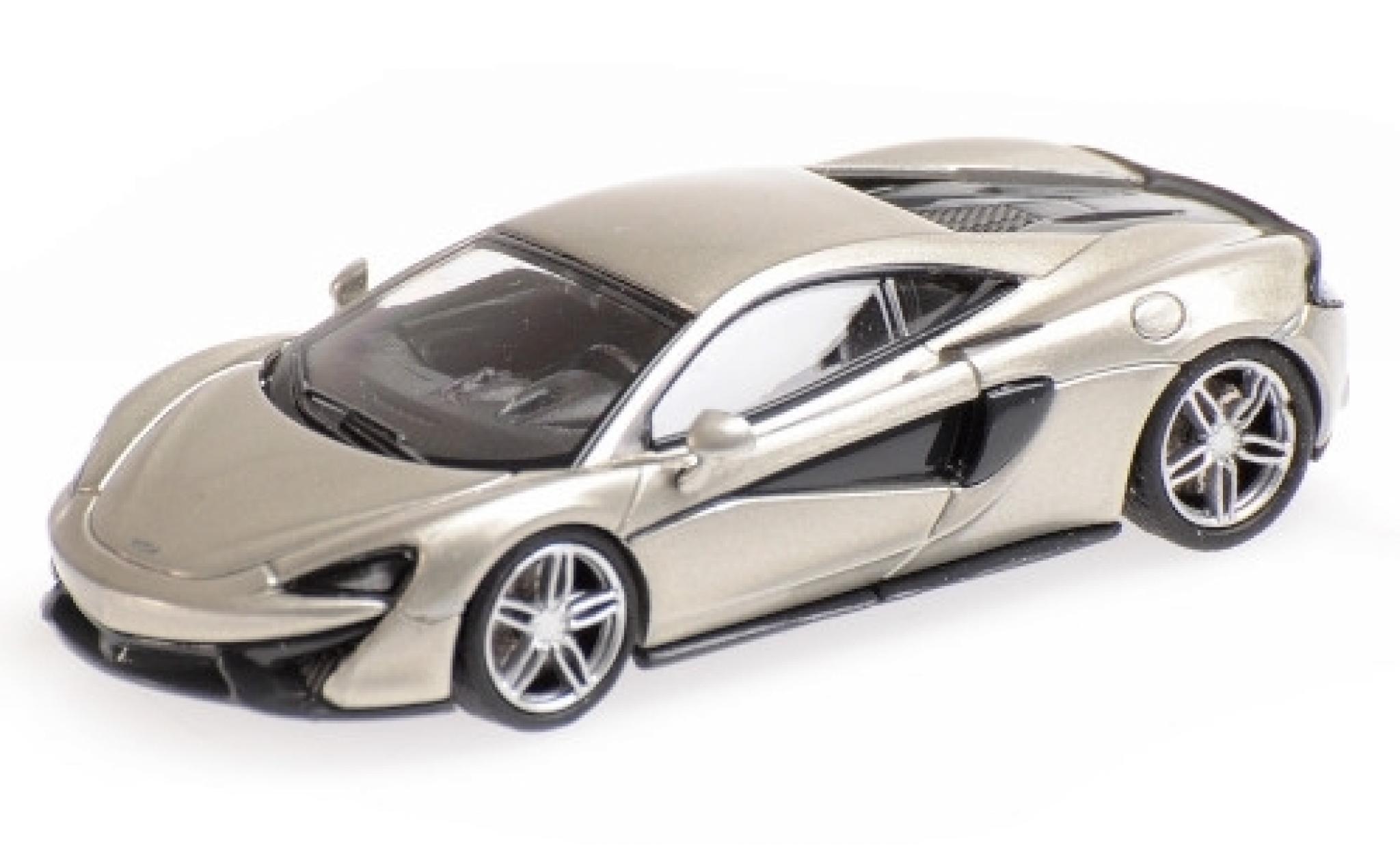McLaren 570 1/87 Minichamps S grigio modellino in miniatura