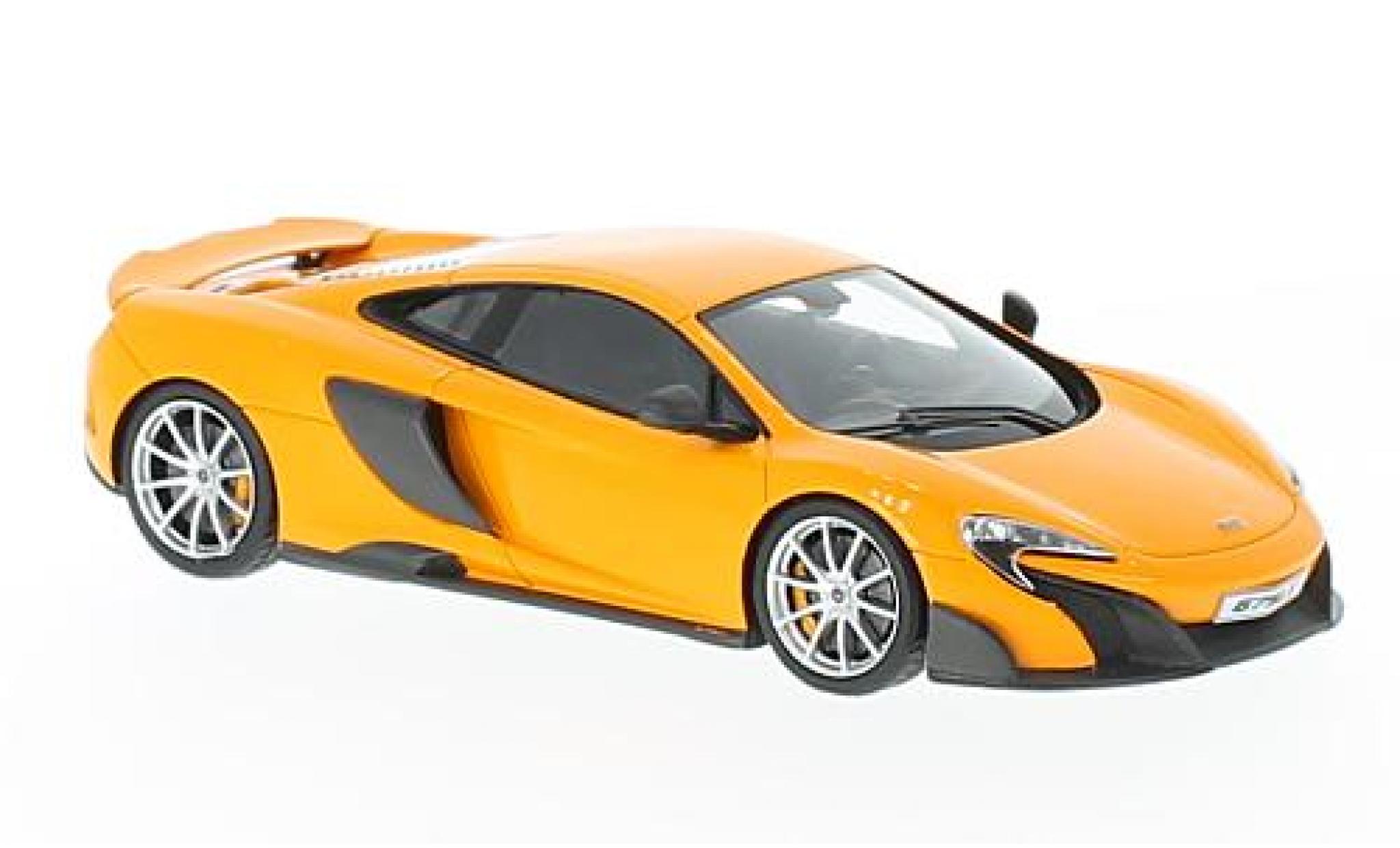 McLaren 675 1/43 Minichamps LT orange 2015 modellino in miniatura