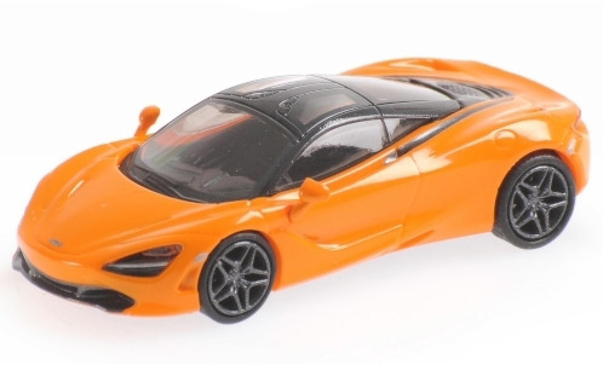 McLaren 720 1/87 Minichamps S orange modellino in miniatura