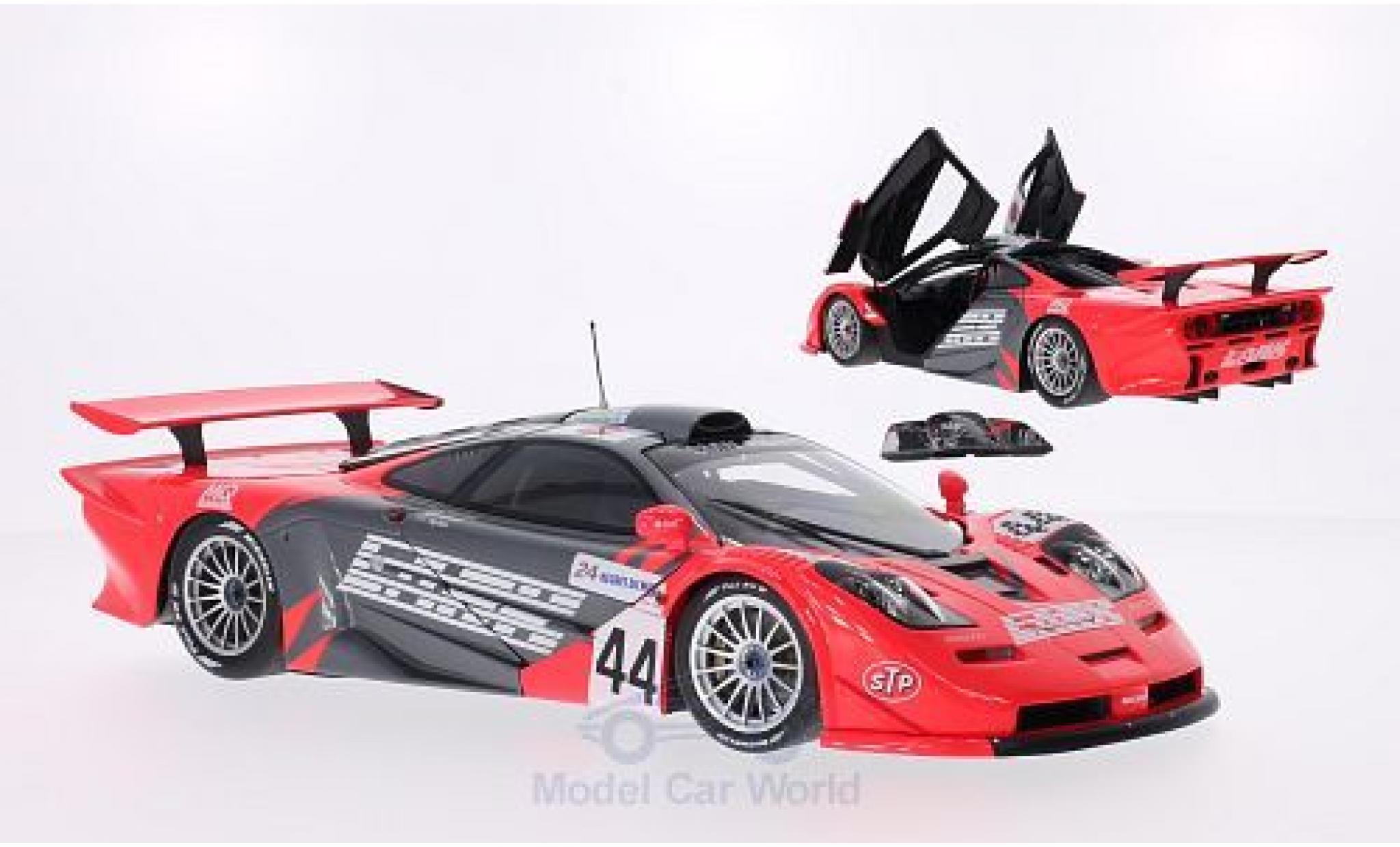 McLaren F1 1/18 Minichamps GTR No.44 Team LARK 24h Le Mans 1997 K.Tsuchiya/A.Ayles/A.Nakaya modellino in miniatura
