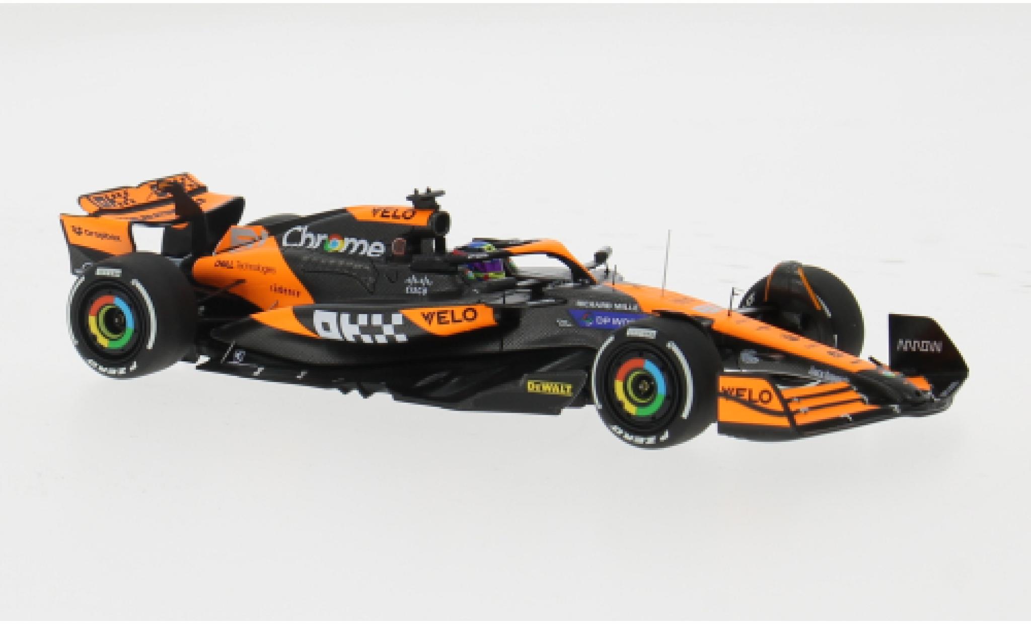 McLaren F1 1/43 Minichamps MCL38 No.81 Team Formel 1 GP Miami 2024 1:43 modellino in miniatura