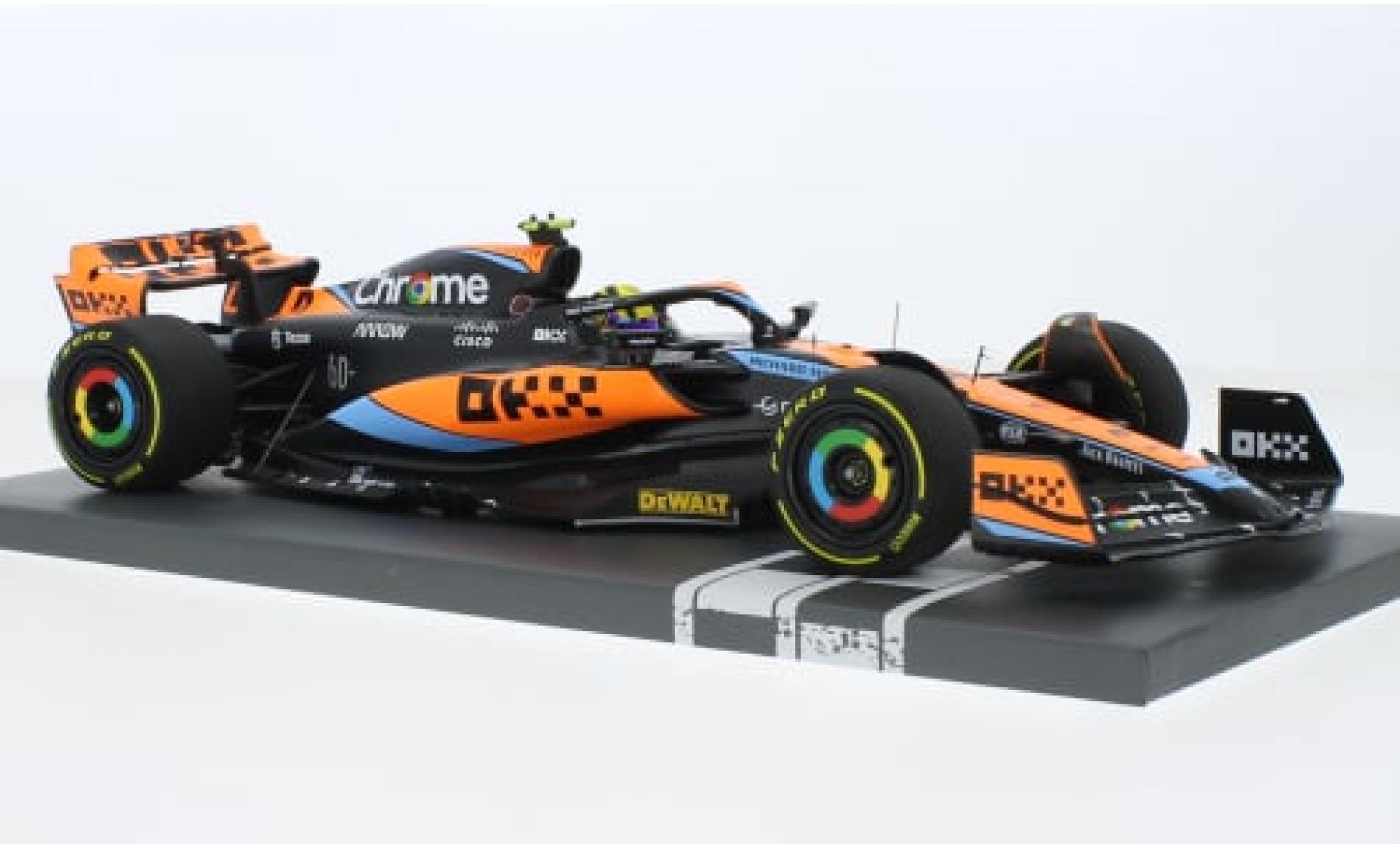 McLaren F1 1/18 Minichamps MCL60 No.4 Team Formel 1 GP Australien 2023 1:18 modellino in miniatura