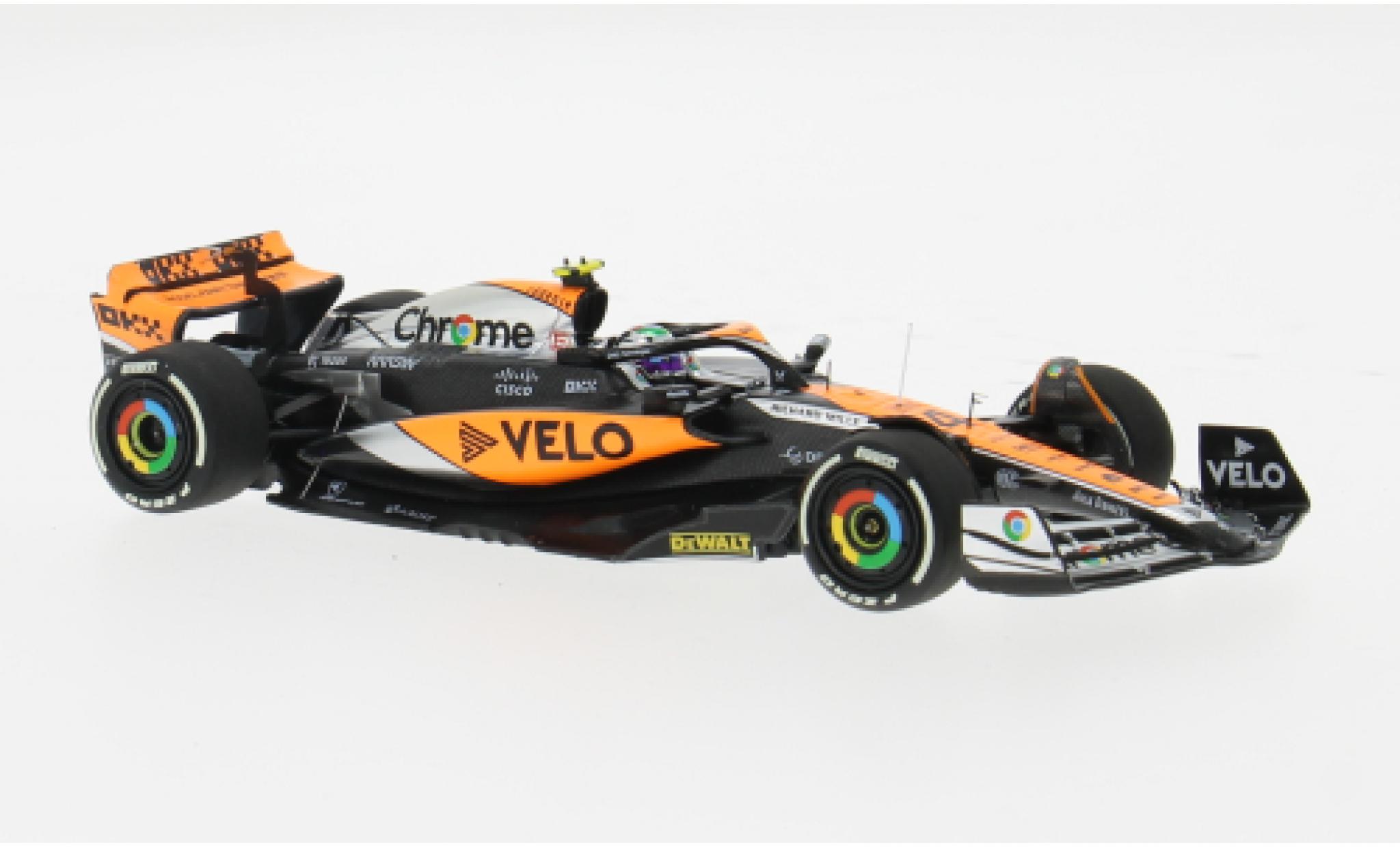 McLaren F1 1/43 Minichamps MCL60 No.4 Team Formel 1 GP Großbritannien 2023 1:43 modellino in miniatura