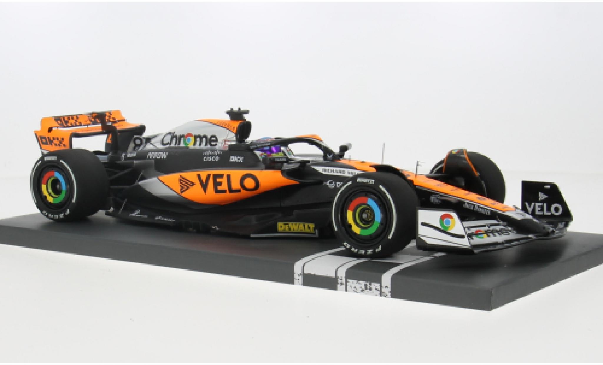 McLaren F1 1/18 Minichamps MCL60 No.81 Team Formel 1 GP Großbritannien 2023 1:18 modellino in miniatura