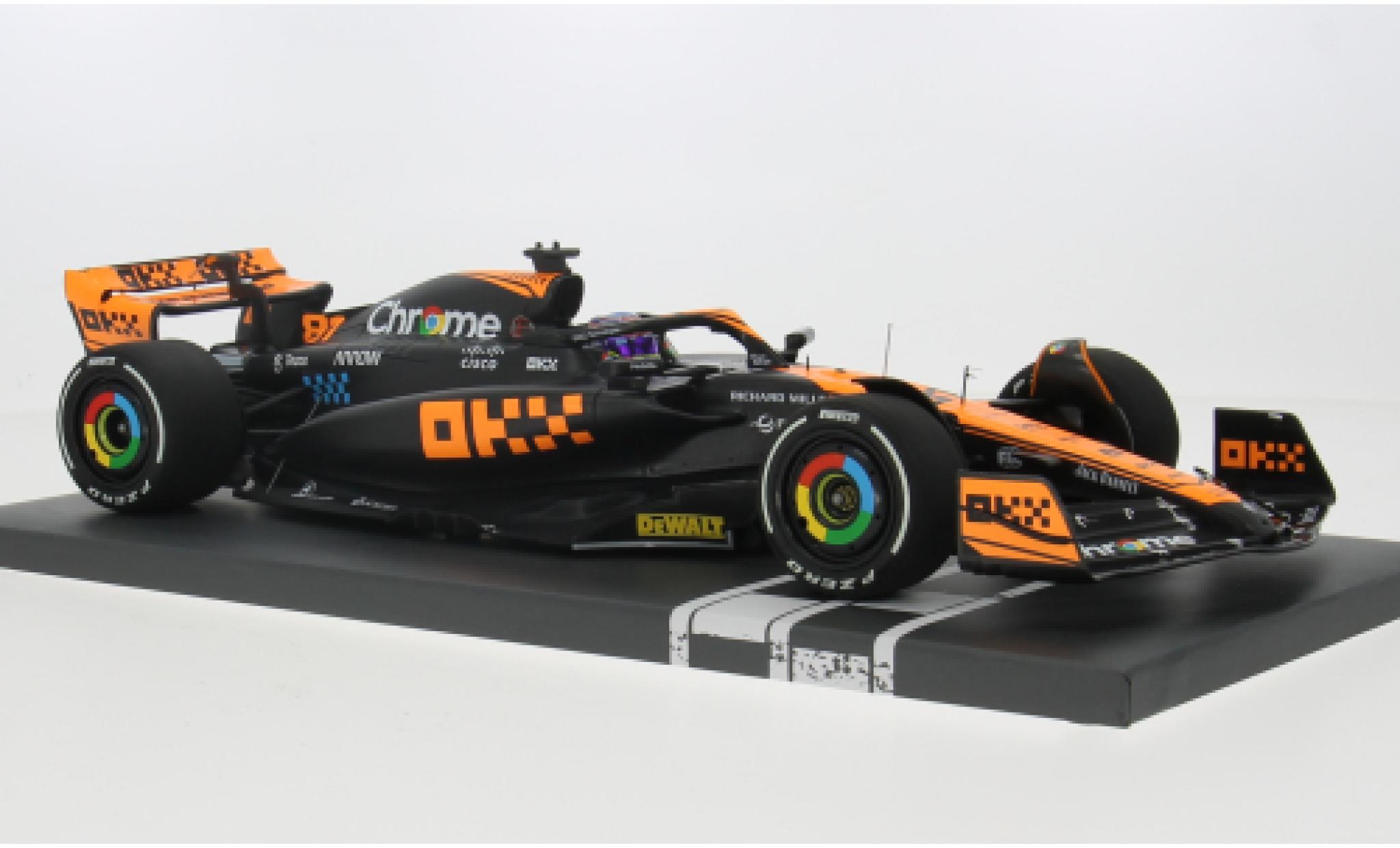 McLaren F1 1/18 Minichamps MCL60 No.81 Team Formel 1 GP Japan 2023 1:18 modellino in miniatura