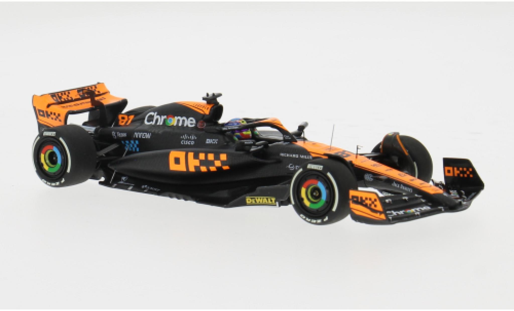 McLaren F1 1/43 Minichamps MCL60 No.81 Team Formel 1 GP Japan 2023 1:43 modellino in miniatura