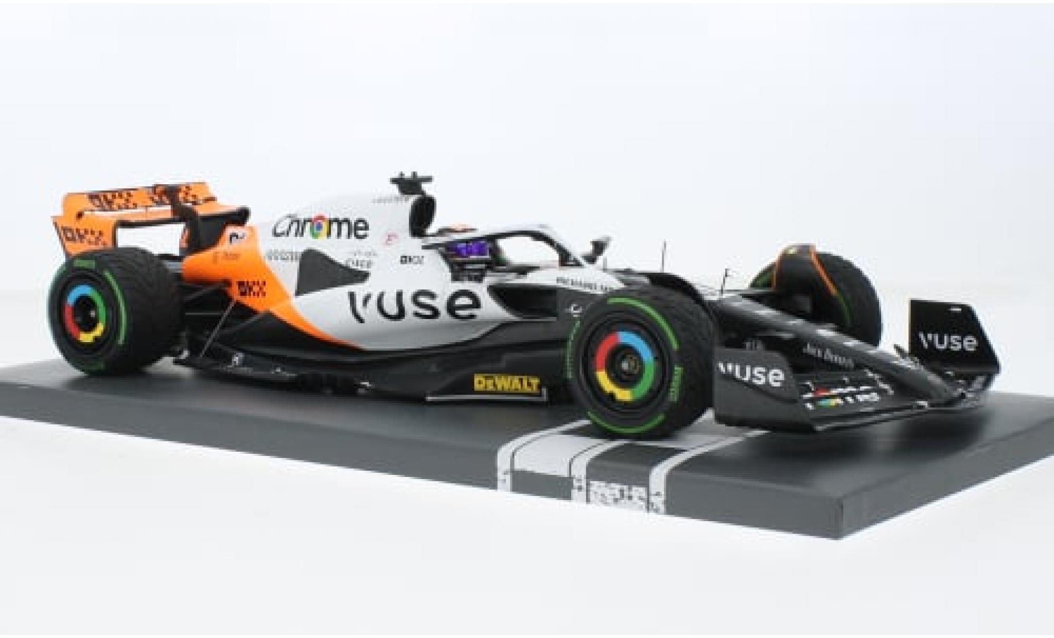 McLaren F1 1/18 Minichamps MCL60 No.81 Team Formel 1 GP Monaco 2023 1:18 modellino in miniatura