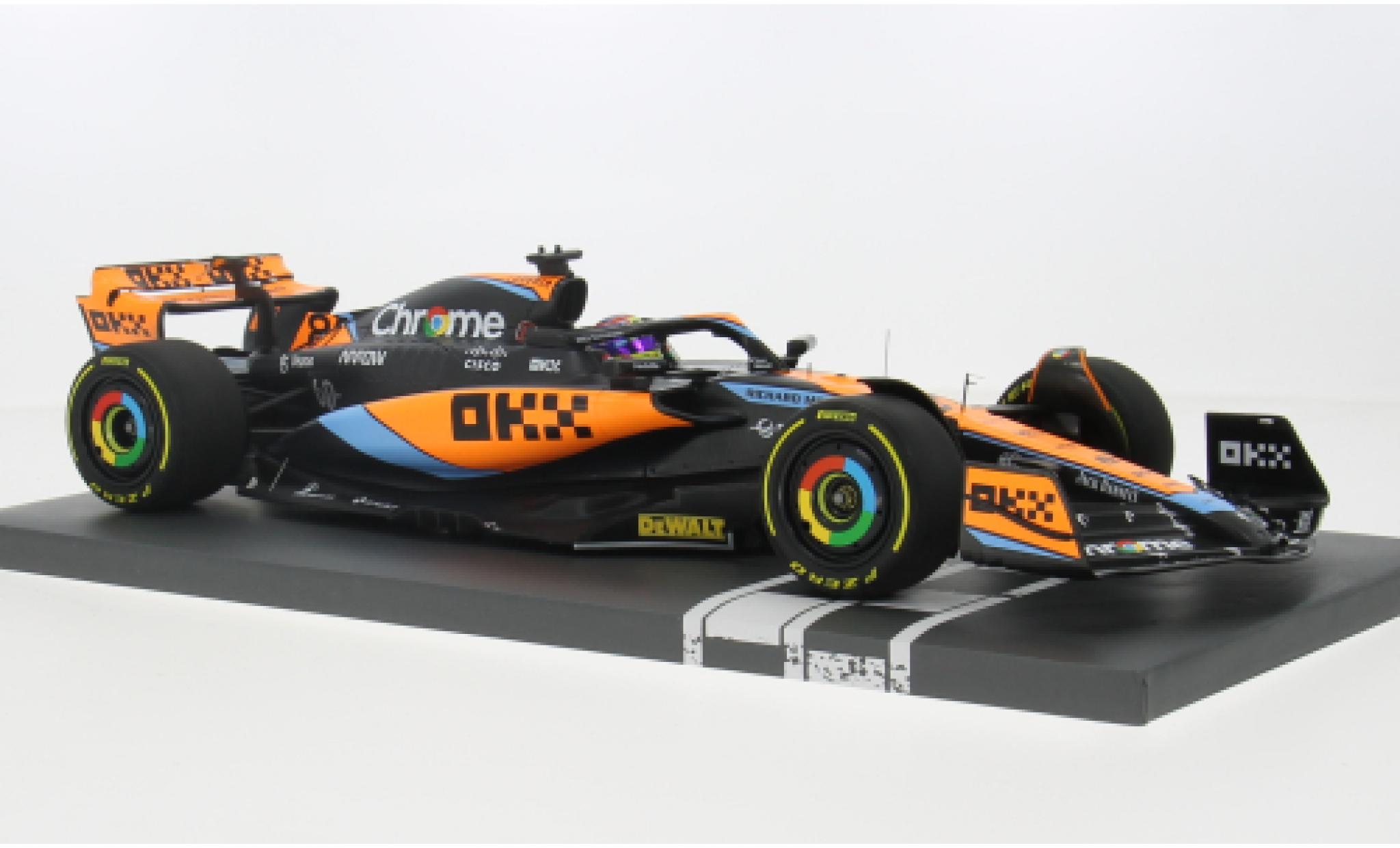 McLaren F1 Minichamps MCL60 No.81 Team Formel 1 GP Ungarn 2023 1:18 modellino in miniatura