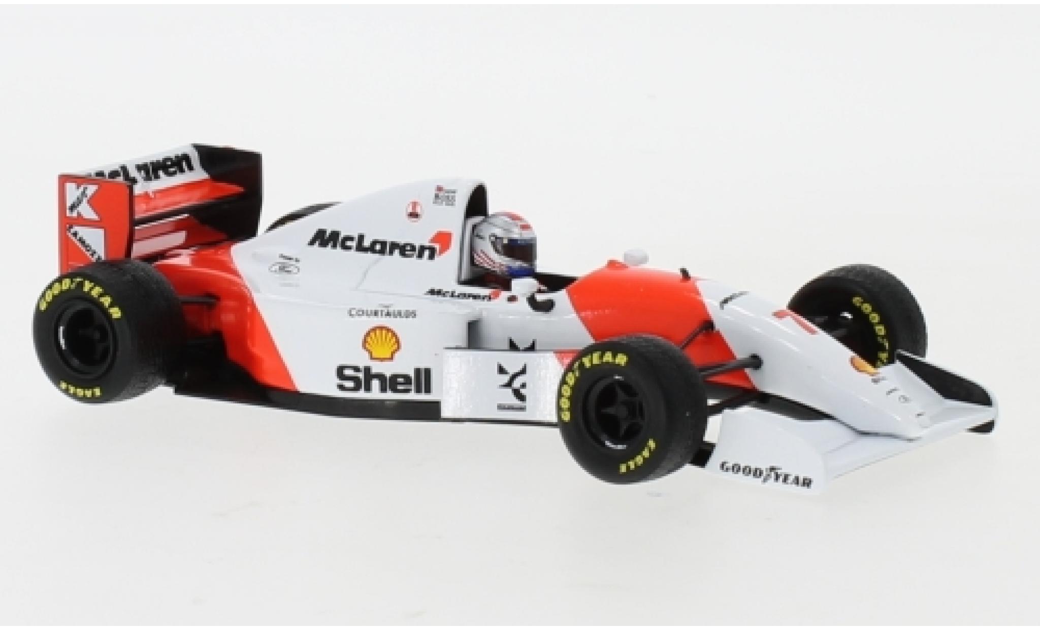 McLaren MP4-12C 1/43 Minichamps MP4/8 Ford No.7 Marlboro Formel 1 GP Europa 1993 M. Andretti modellino in miniatura