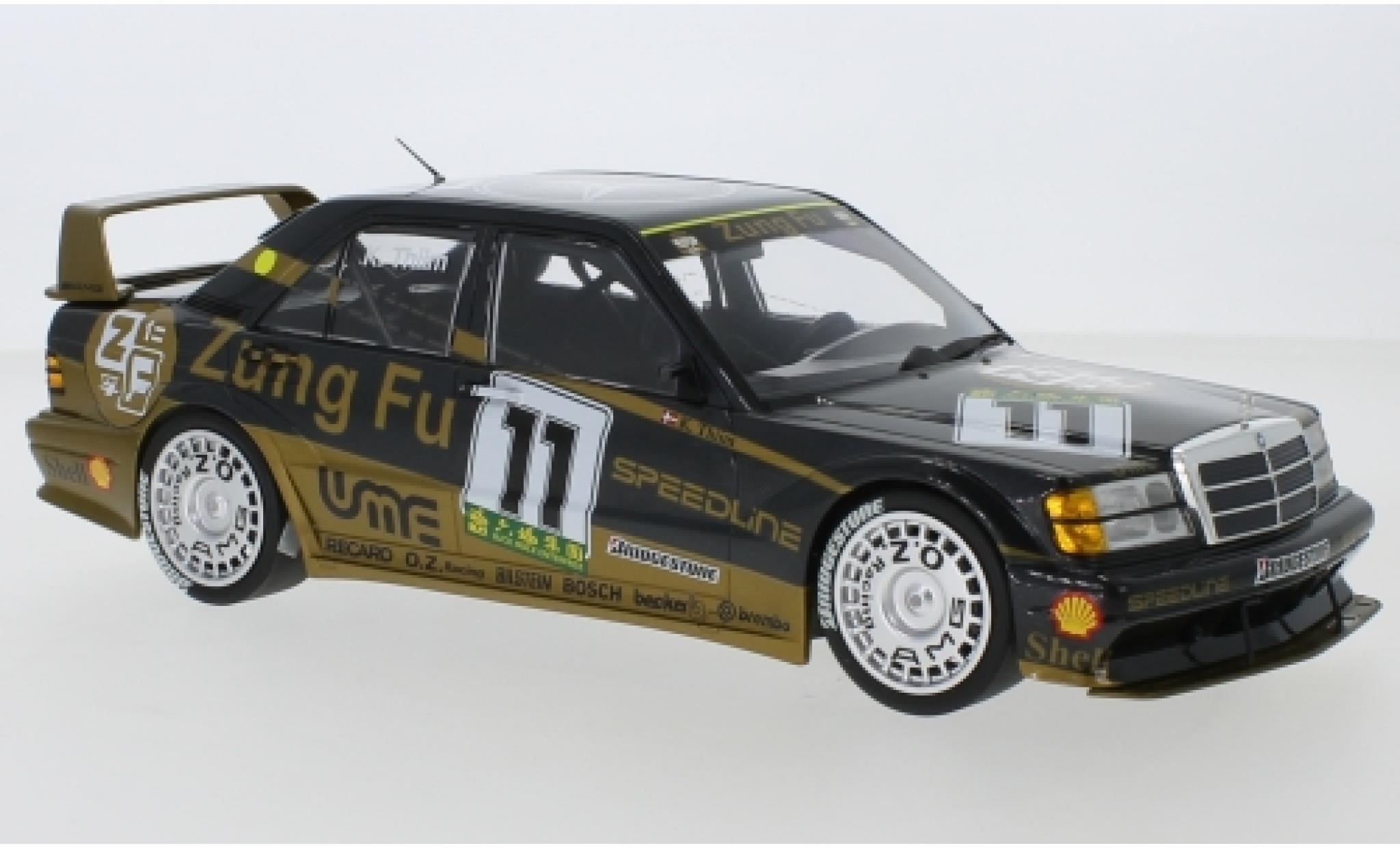 Mercedes 190 1/18 Minichamps E 2.5-16 EVO 2 (W200) No.11 Zung Fu Macau Guia Race 1991 K.Thiim modellino in miniatura