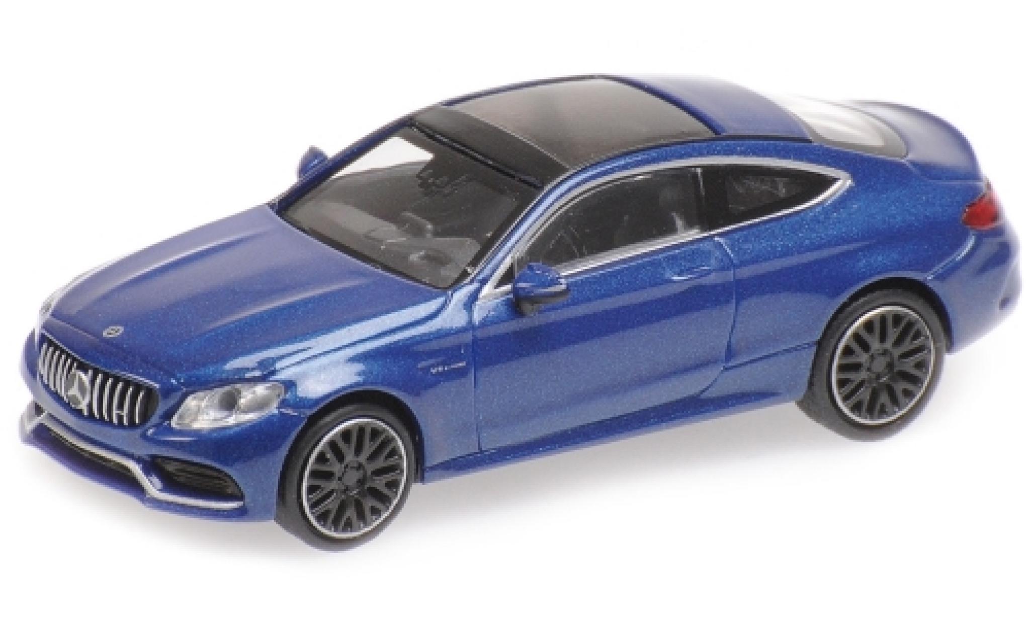 Mercedes Classe C 1/87 Minichamps AMG C 63 Coupe metallico blu 2019 modellino in miniatura