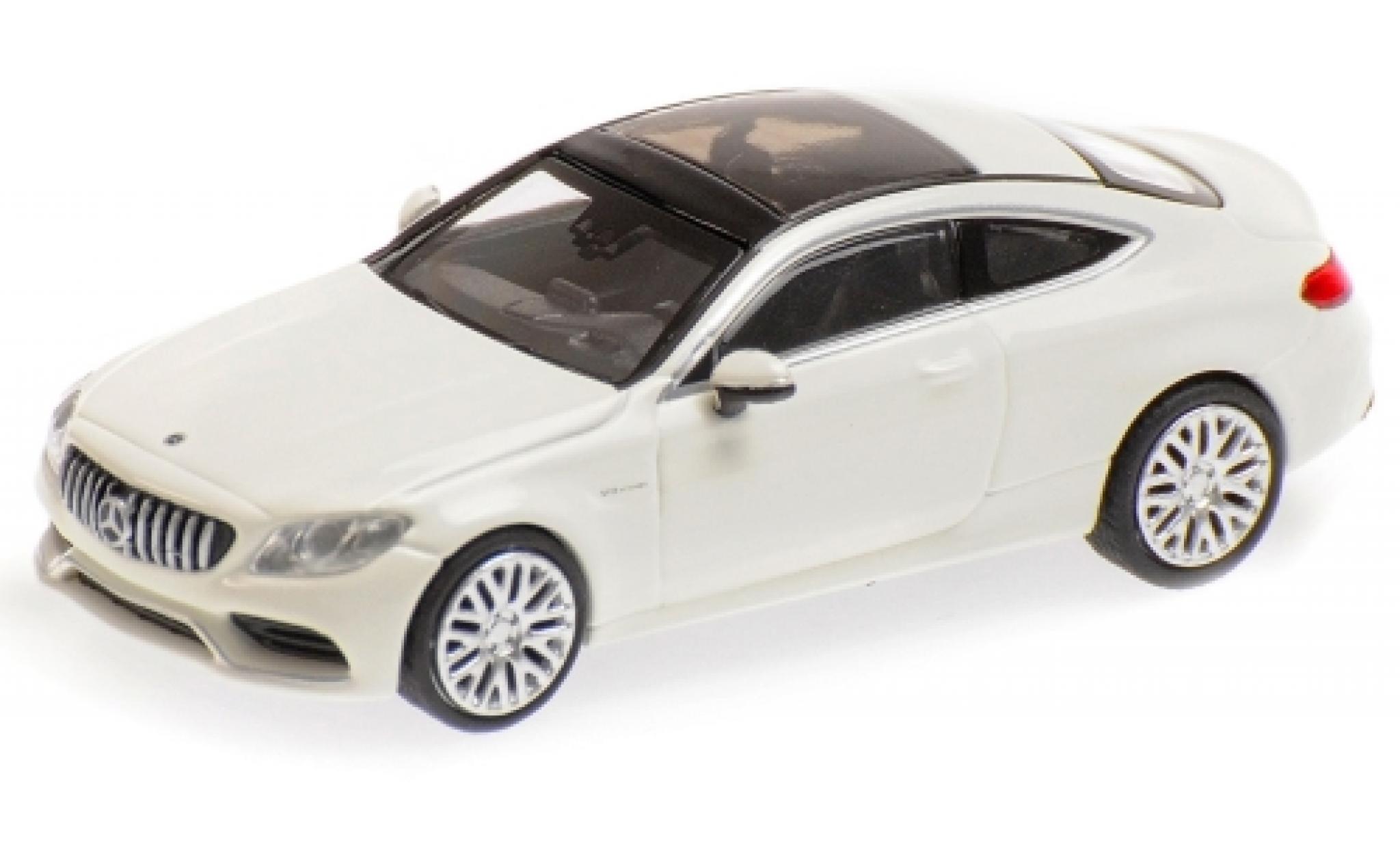 Mercedes Classe C 1/87 Minichamps AMG C 63 Coupe bianco 2019 modellino in miniatura