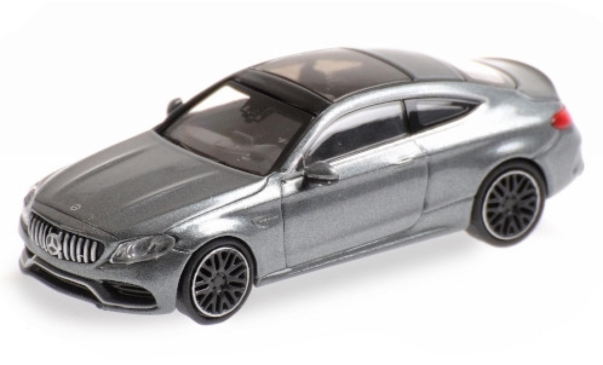 Mercedes Classe C 1/87 Minichamps AMG C63 Coupe (C205) matt-grigio 2015 modellino in miniatura