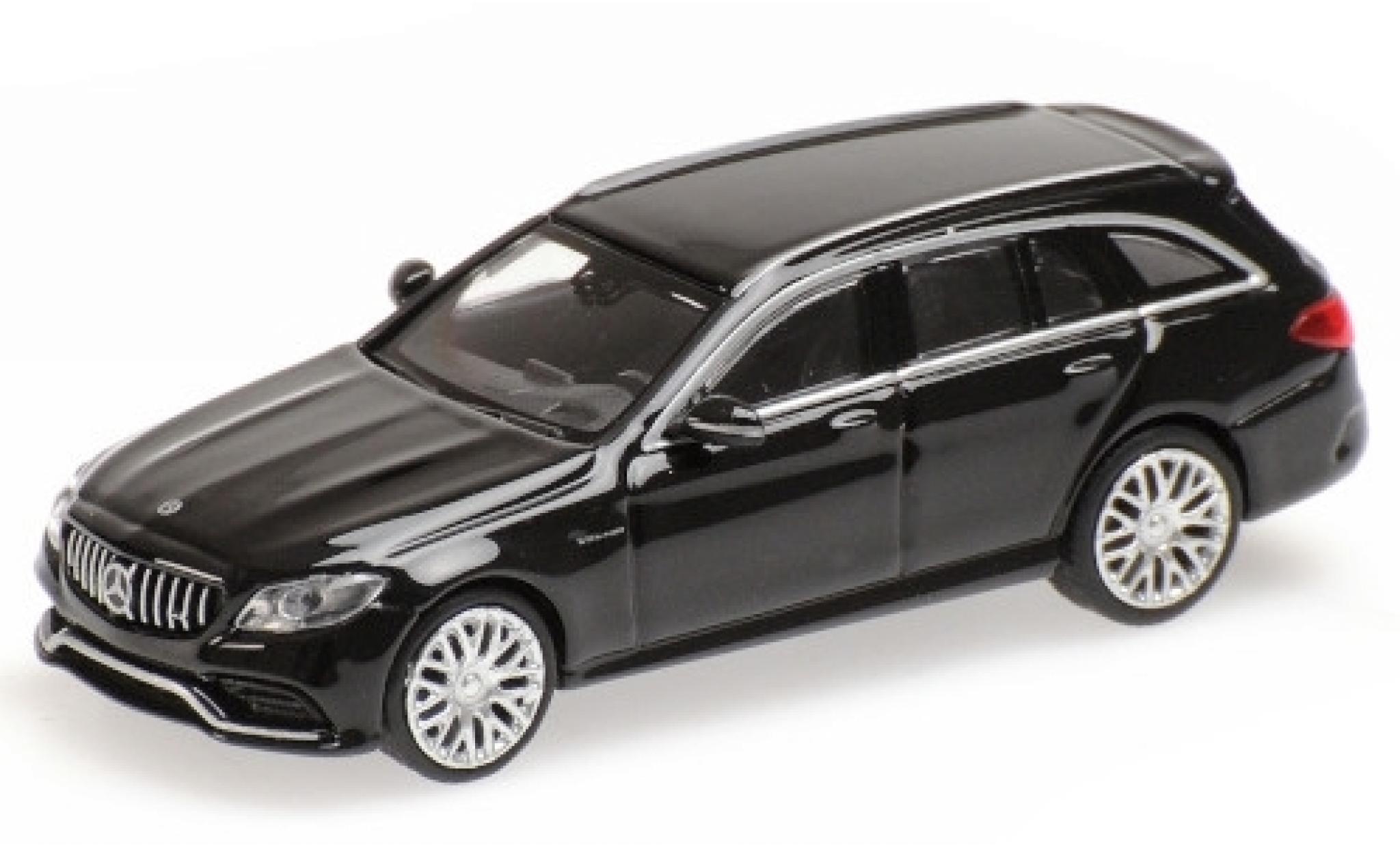Mercedes Classe C 1/87 Minichamps AMG C63 T-Modell (S205) metallico nero 2019 modellino in miniatura