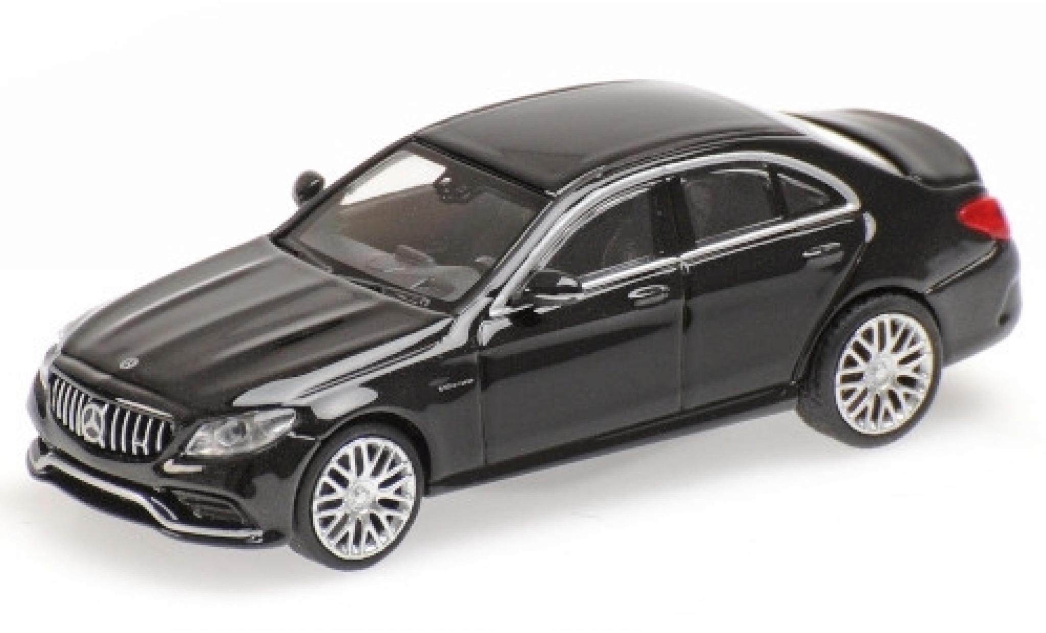 Mercedes Classe C 1/87 Minichamps AMG C63 (W205) metallico nero 2019 modellino in miniatura
