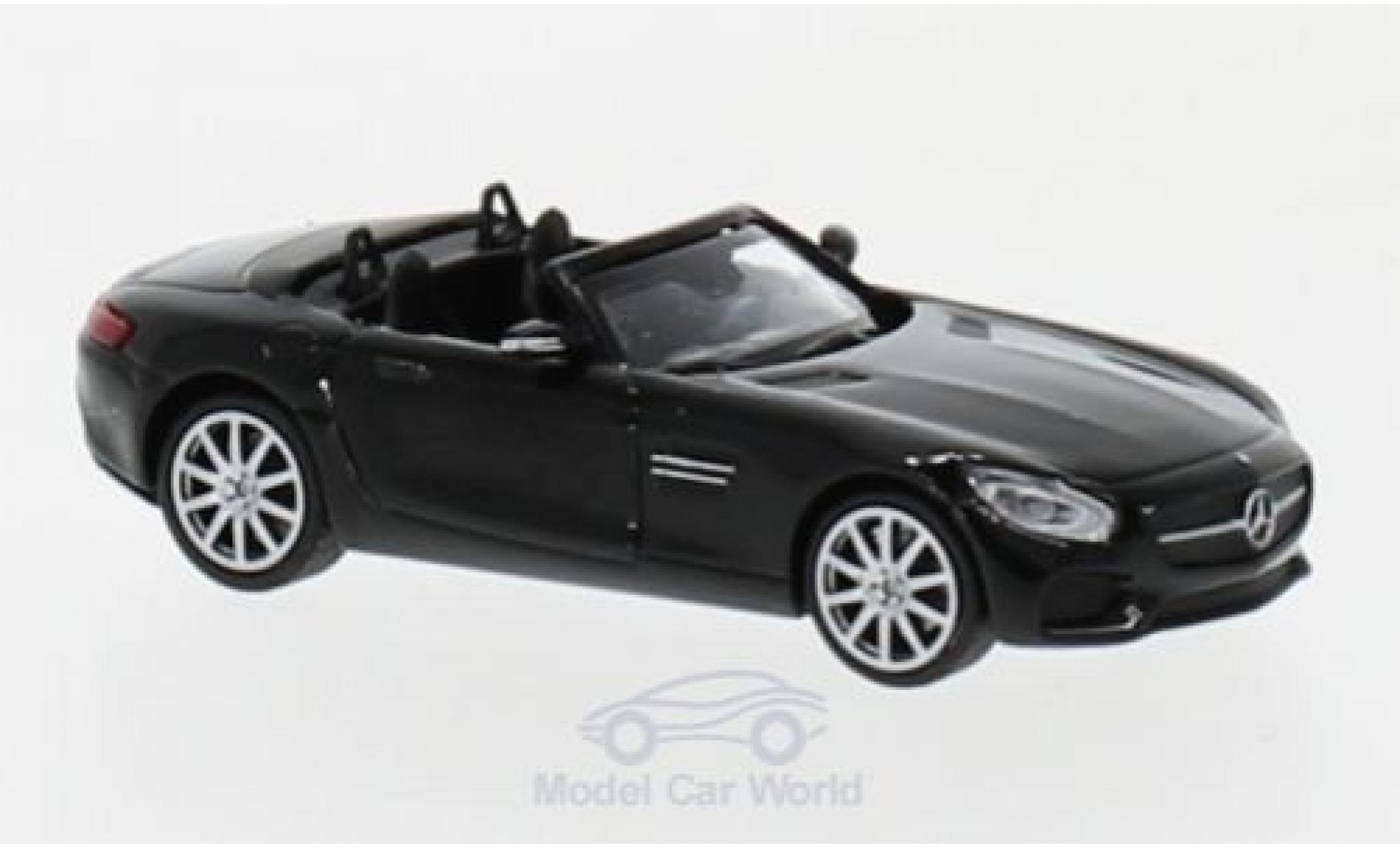 Mercedes AMG GT 1/87 Minichamps S Cabriolet nero 2017 modellino in miniatura