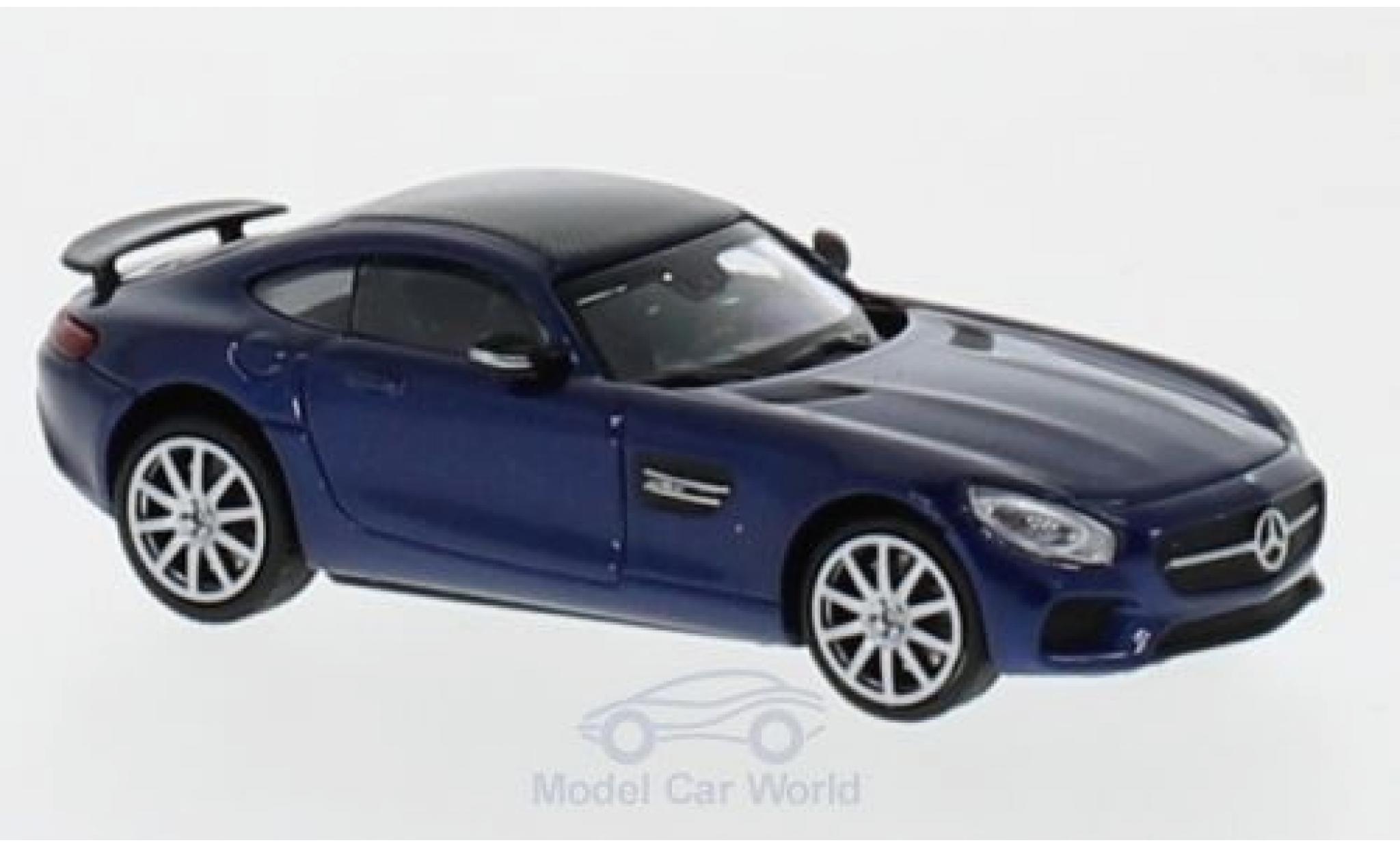 Mercedes AMG GT 1/87 Minichamps S metallico blu 2015 modellino in miniatura