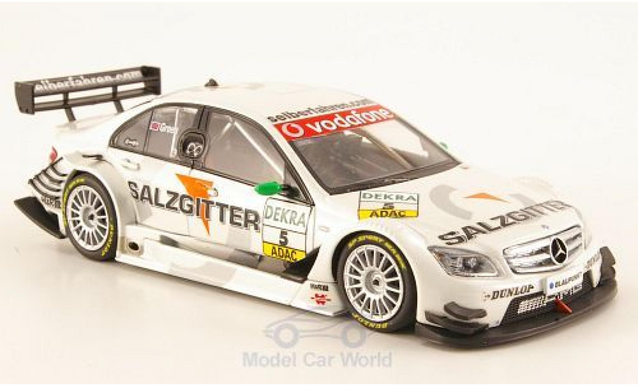 Mercedes Classe C DTM 1/43 Minichamps DTM No.5 DTM 2007 J.Green modellino in miniatura