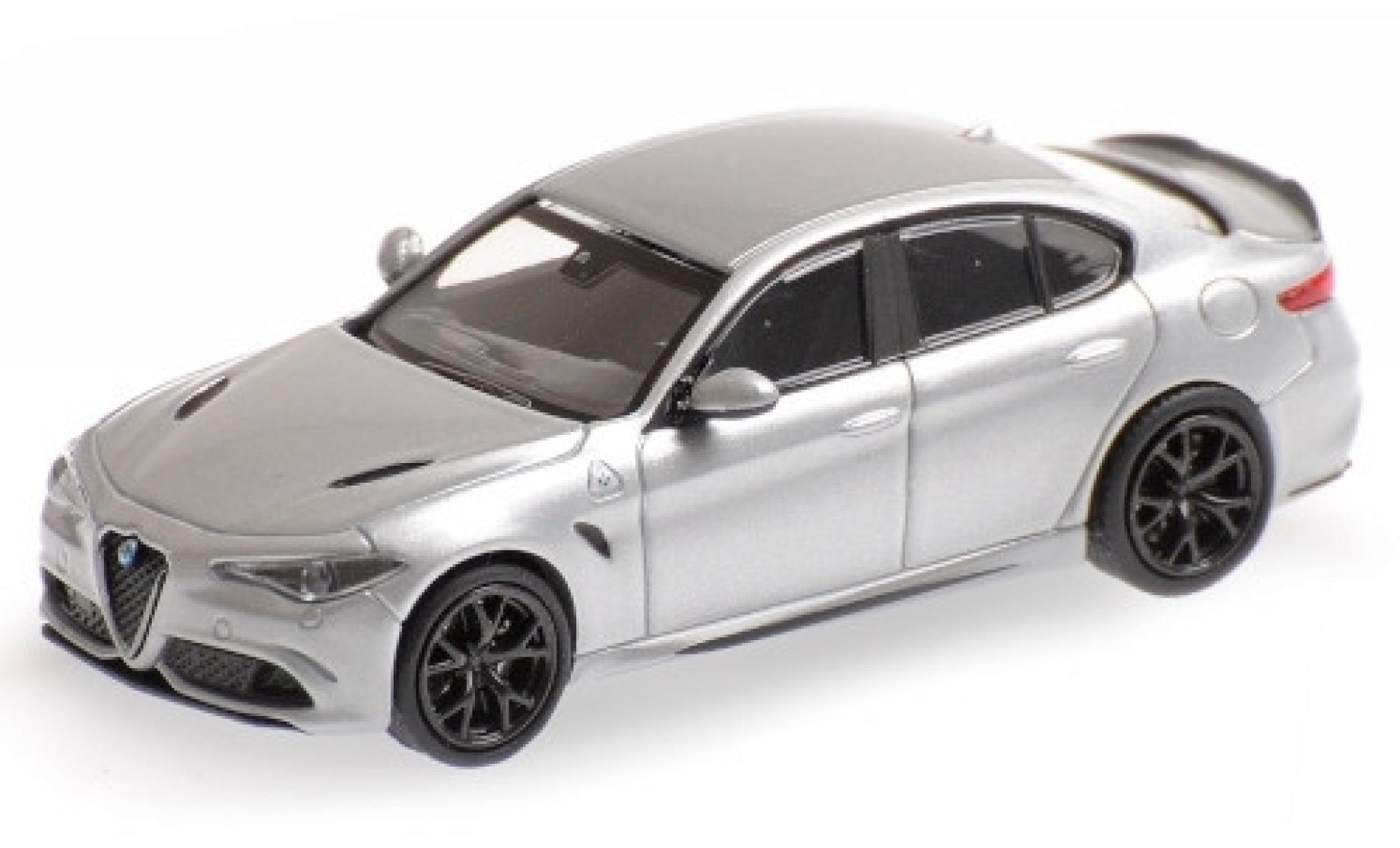 Alfa Romeo Giulia 1/87 Minichamps Quadrifoglio d 2017 modellino in miniatura