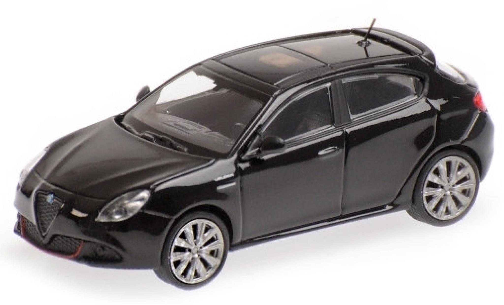 Alfa Romeo Giulietta 1/87 Minichamps Veloce nero 2017 modellino in miniatura