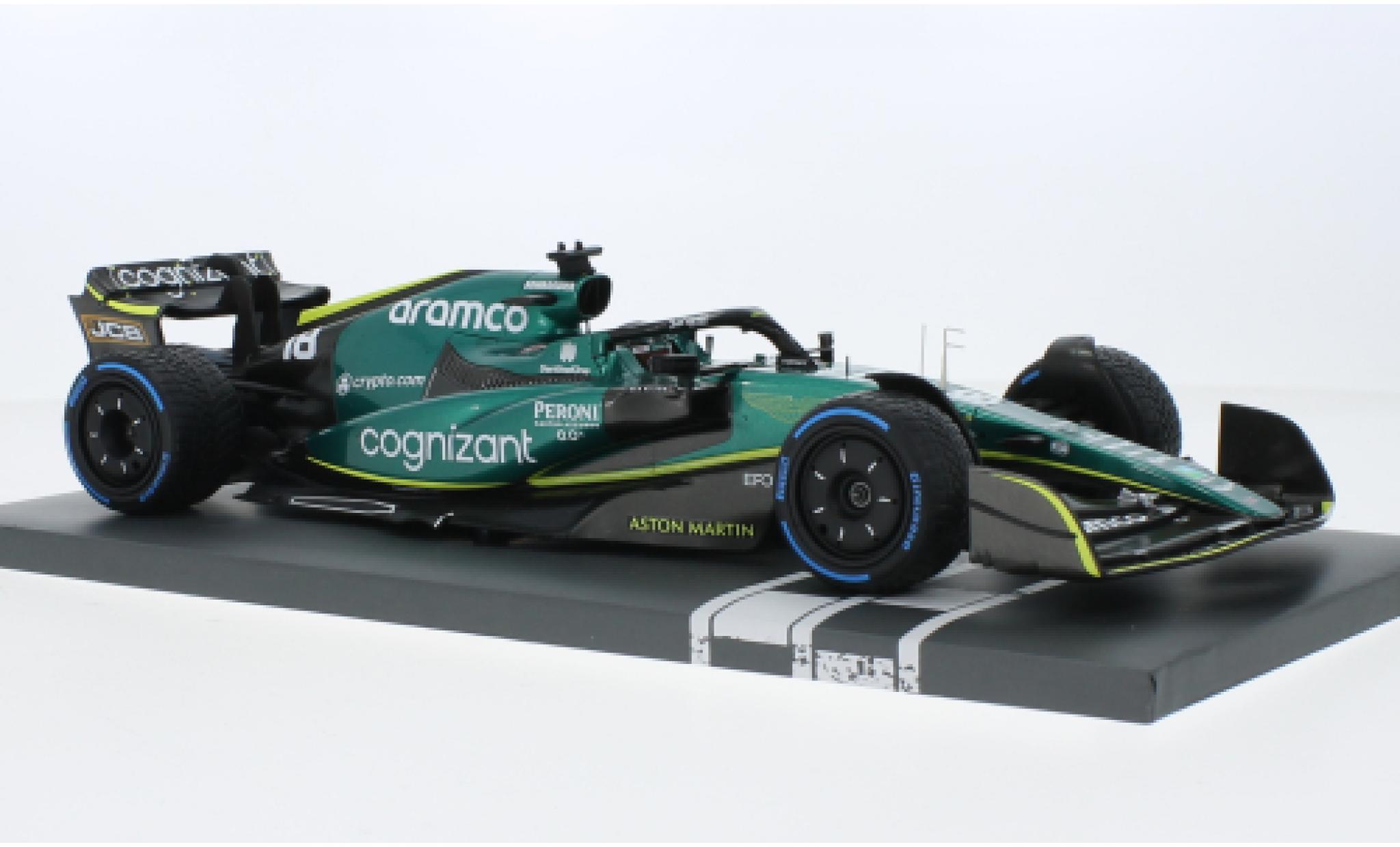 Aston Martin AMR2 1/18 Minichamps 2 No.18 Aramco Cognizant F1 Team Cognizant formule 1 GP Bahrain 2022 modellino in miniatura