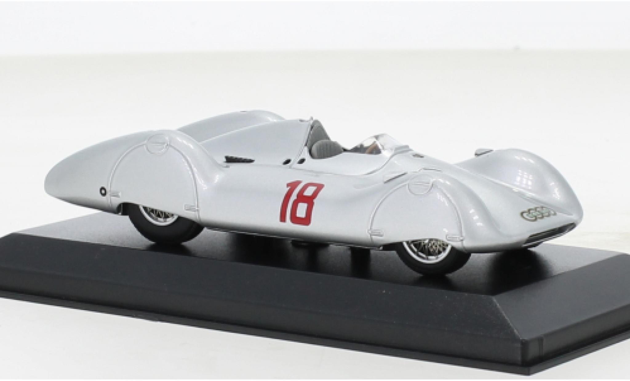 Auto Union Typ D 1/43 Minichamps Stromlinie No.18 GP Frankreich 1935 modellino in miniatura