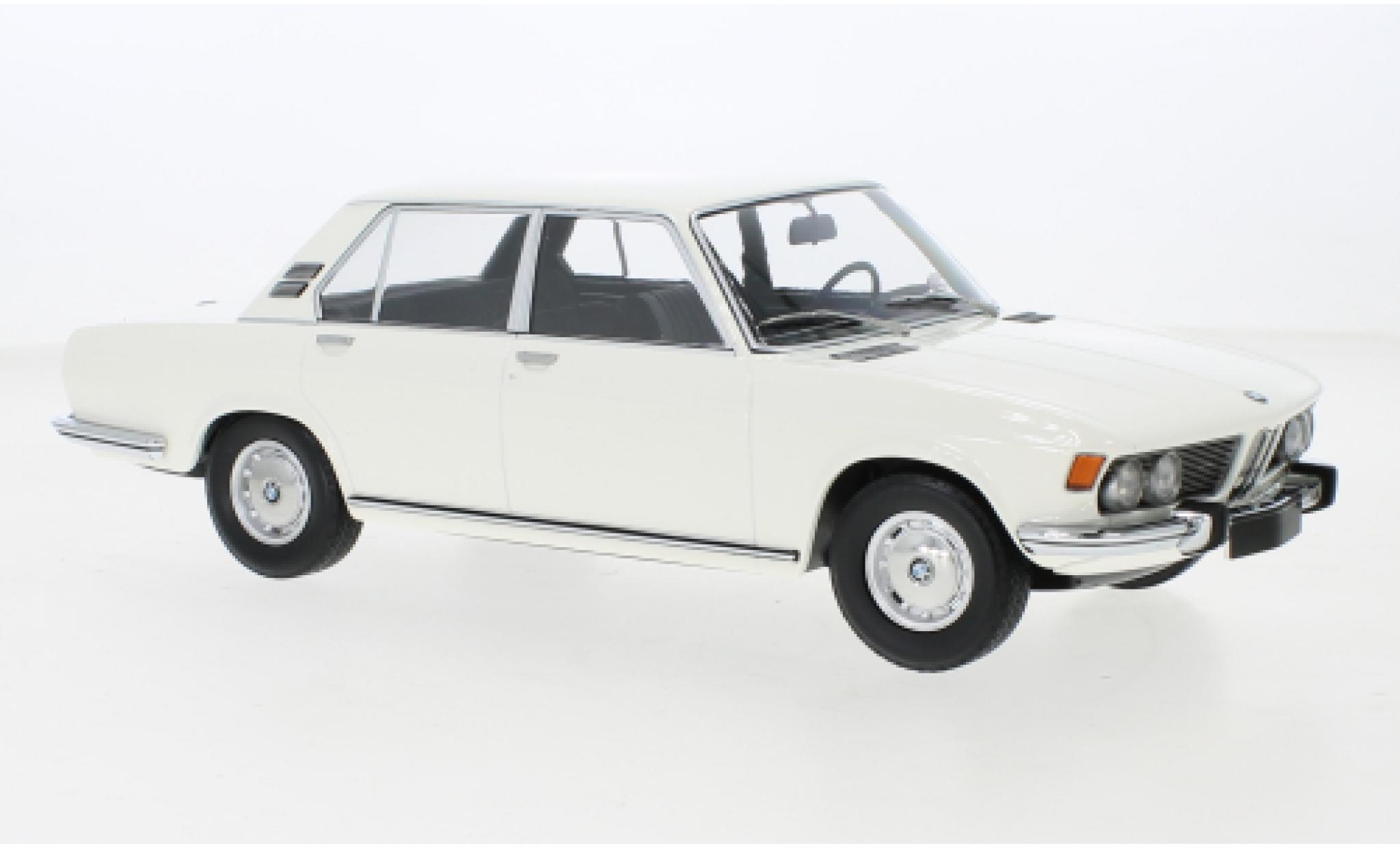 Bmw 2500 1/18 Minichamps (E3) bianco 1968 modellino in miniatura