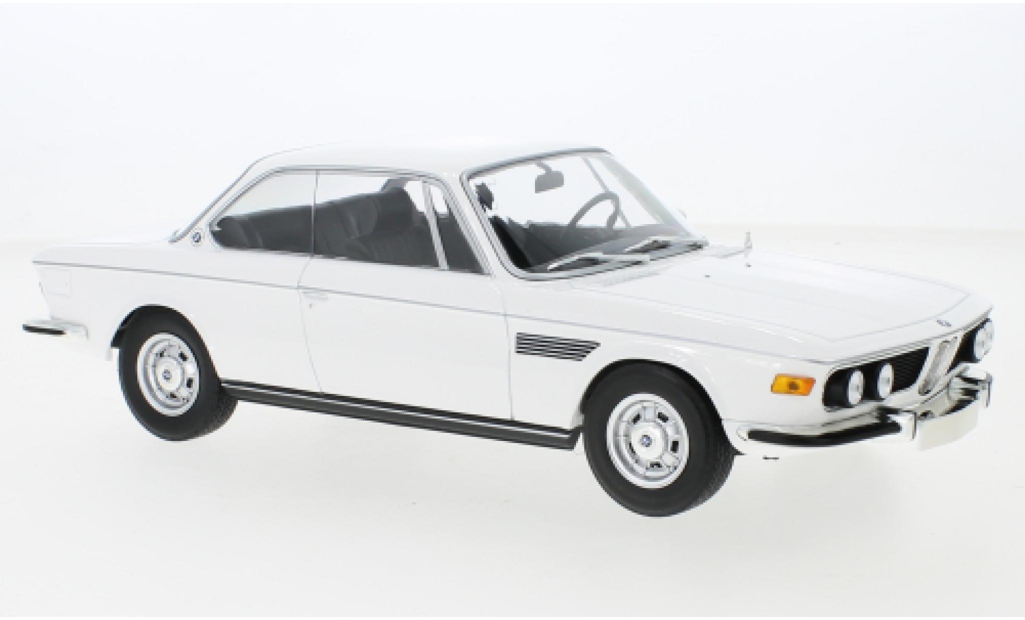 Bmw 2800 1/18 Minichamps CS bianco 1968 modellino in miniatura