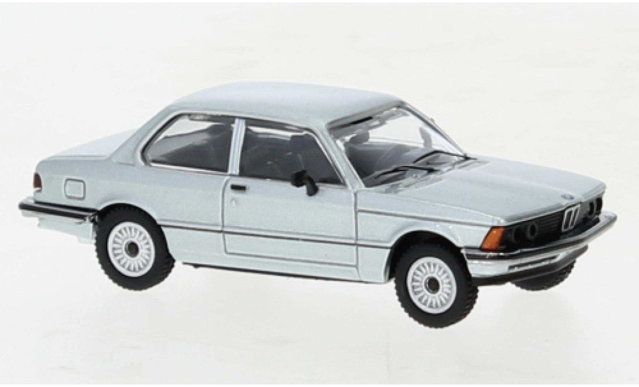 Bmw 323 1/87 Minichamps i (E21) metallise blu 1975 modellino in miniatura