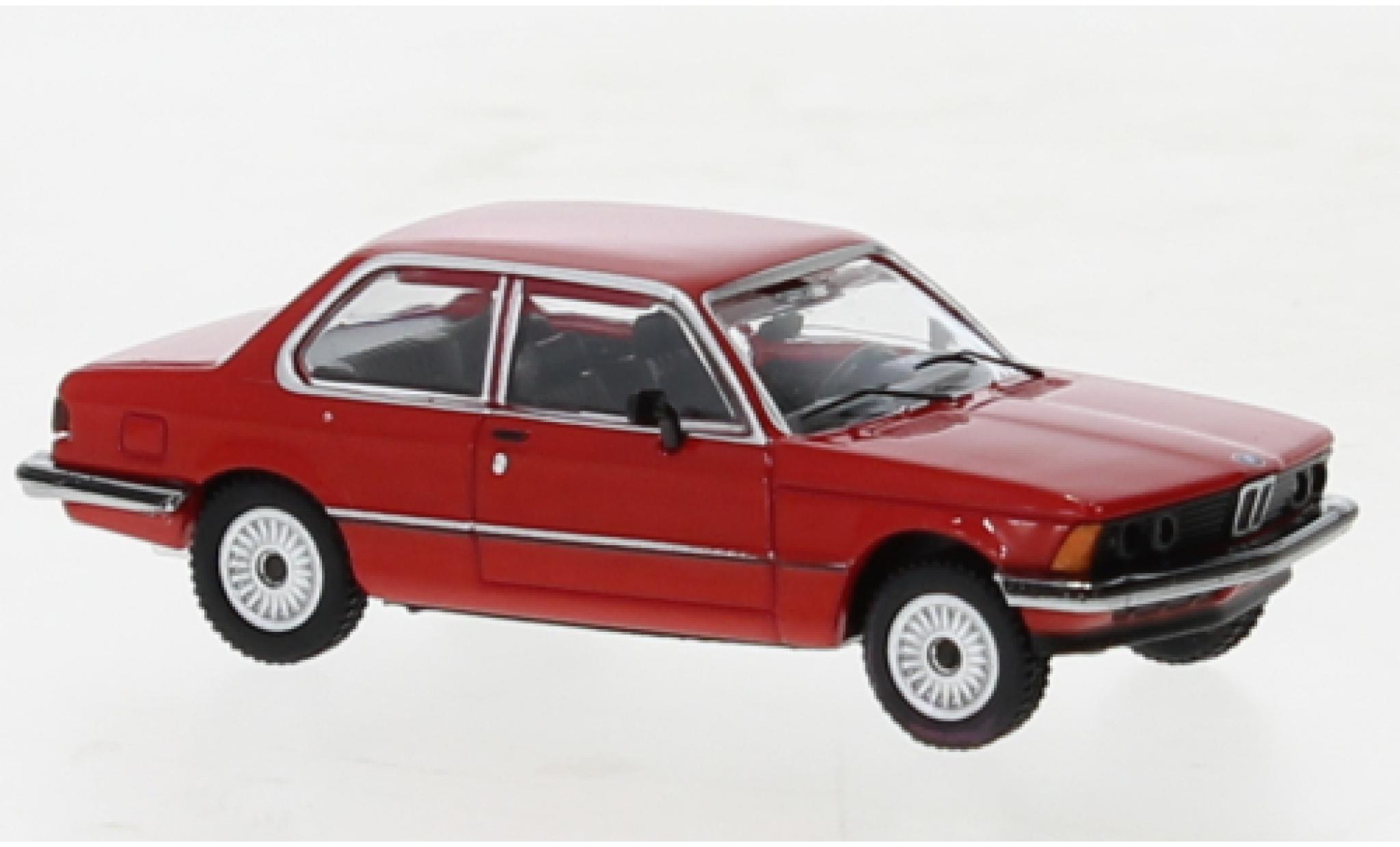 Bmw 323 1/87 Minichamps i (E21) rosso 1975 modellino in miniatura