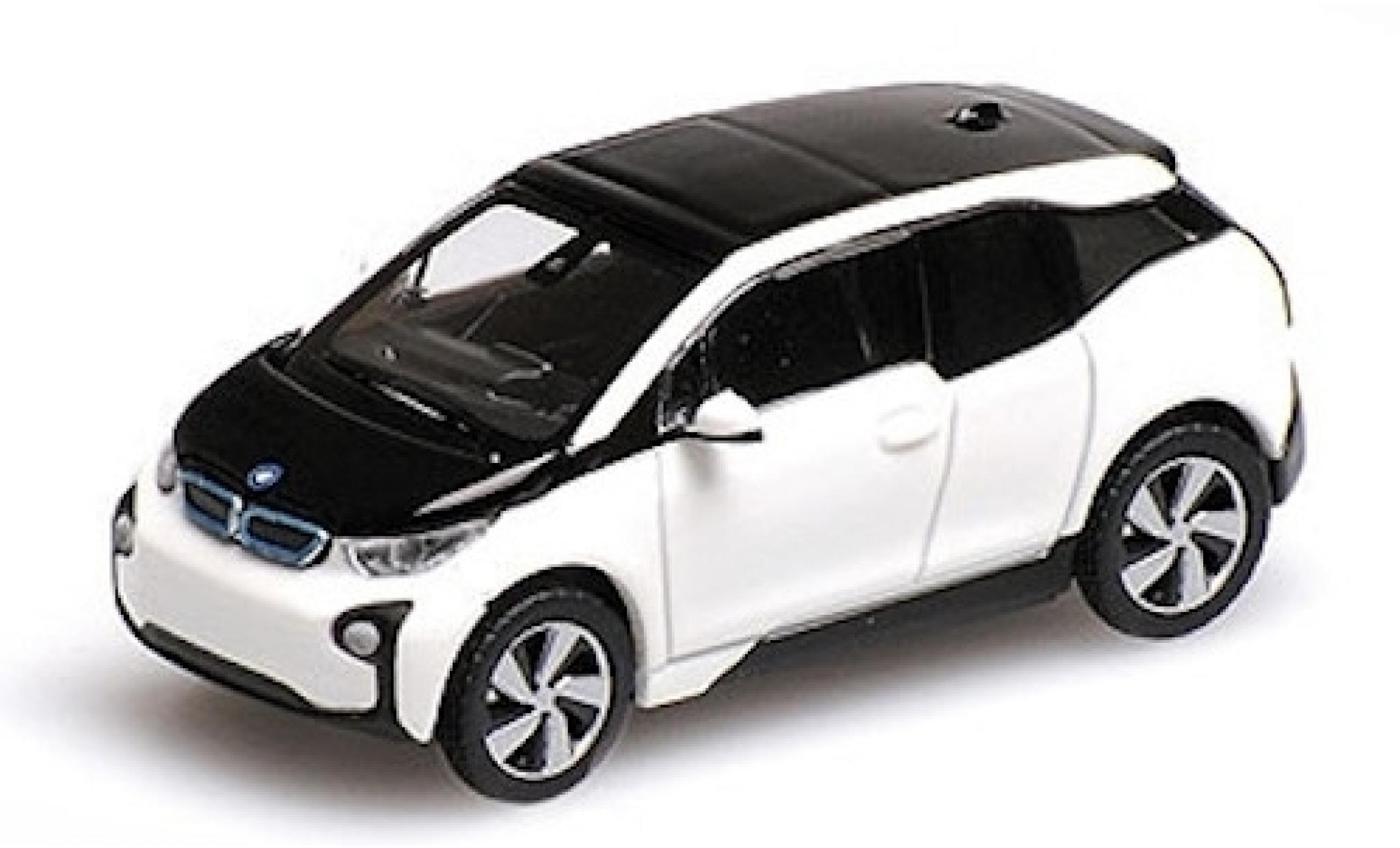 Bmw i3 1/87 Minichamps I3 bianco 2014 modellino in miniatura
