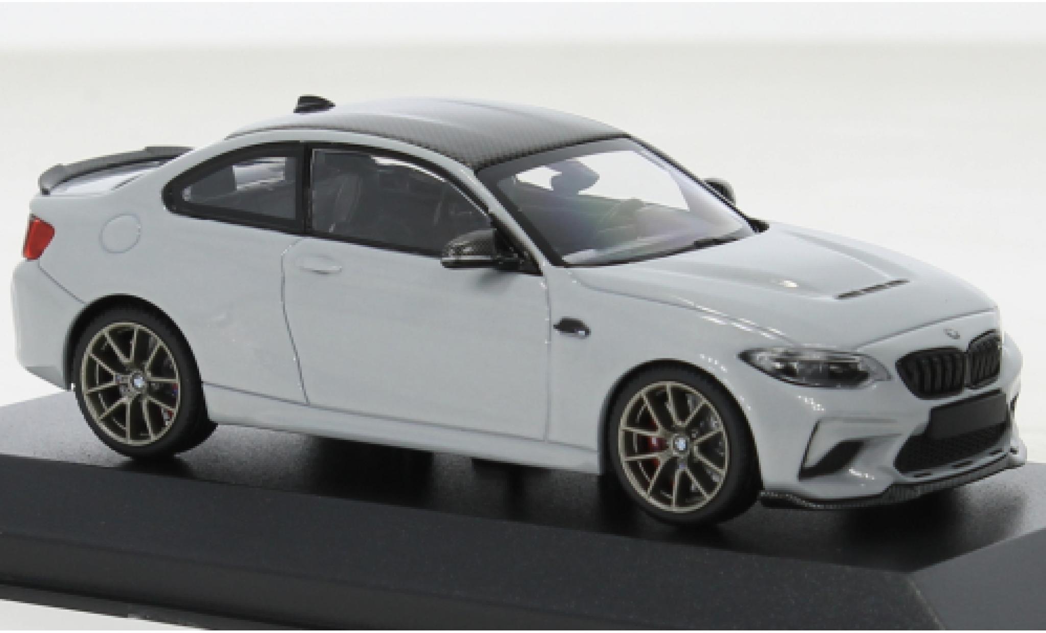 Bmw M2 1/43 Minichamps CS grigio clair 2020 modellino in miniatura