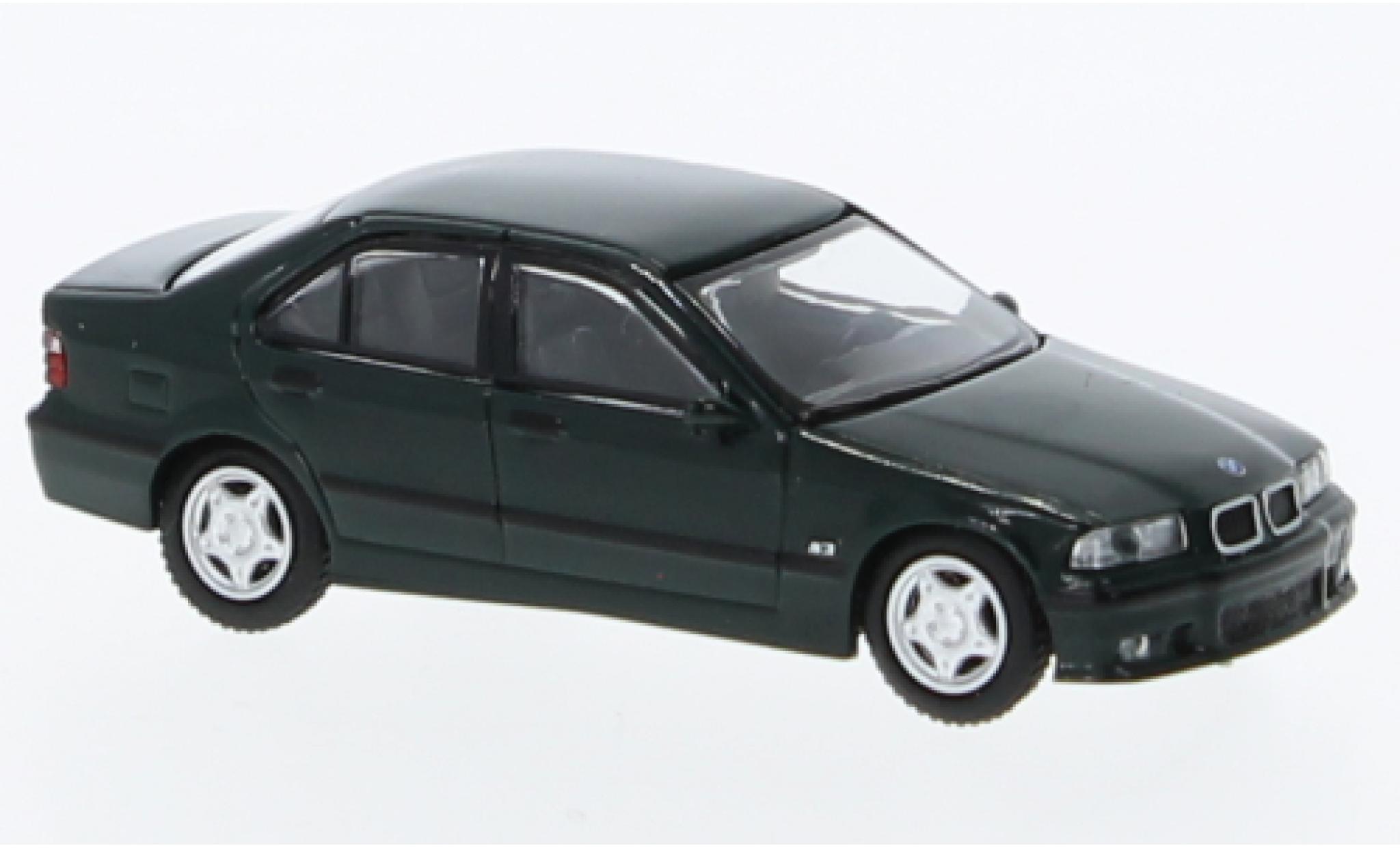 Bmw M3 1/87 Minichamps (E36) verde 1994 modellino in miniatura