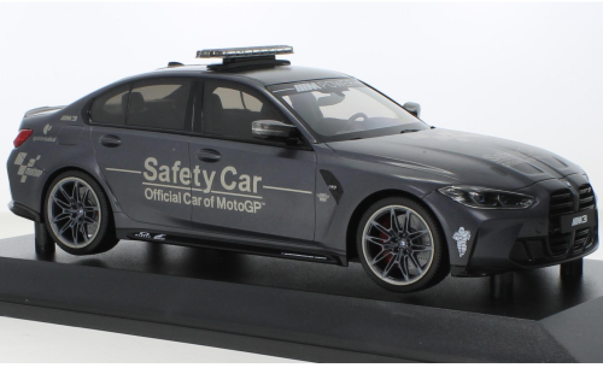 Bmw M3 1/18 Minichamps (G80) MotoGP 2021 modellino in miniatura