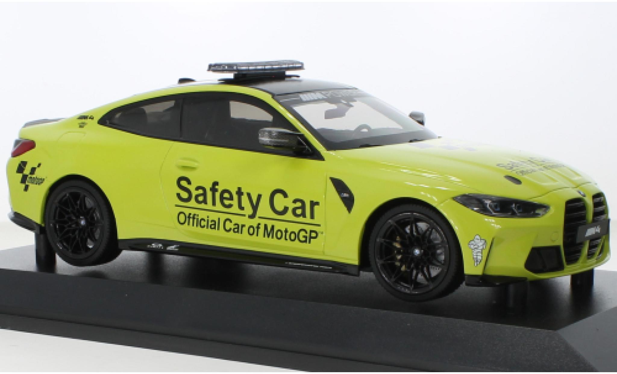 Bmw M4 1/18 Minichamps (G82) MotoGP 2021 modellino in miniatura