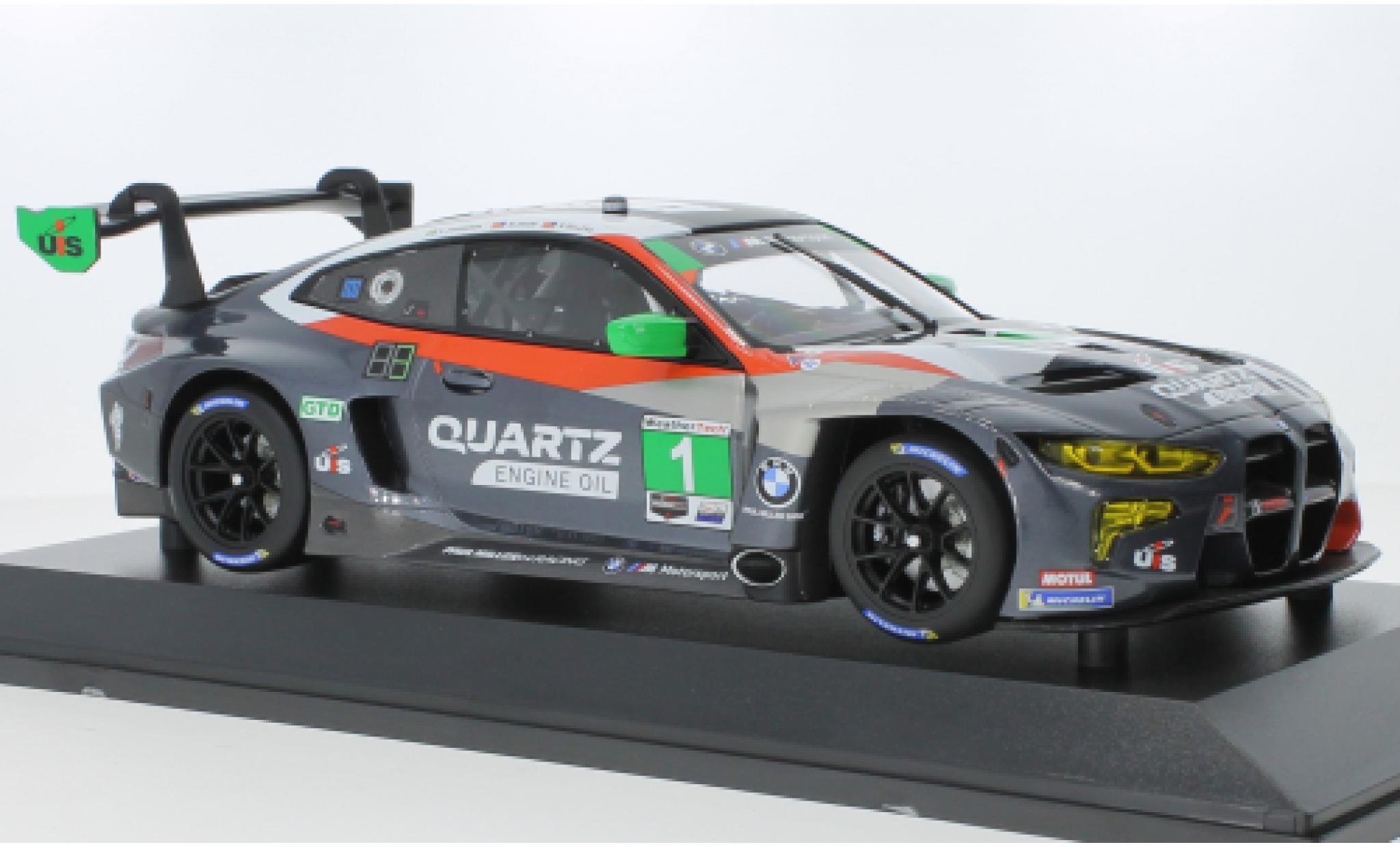 Bmw M4 1/18 Minichamps GT3 GTD No.1 Paul Miller Racing IMSA 12h Sebring 2022 modellino in miniatura