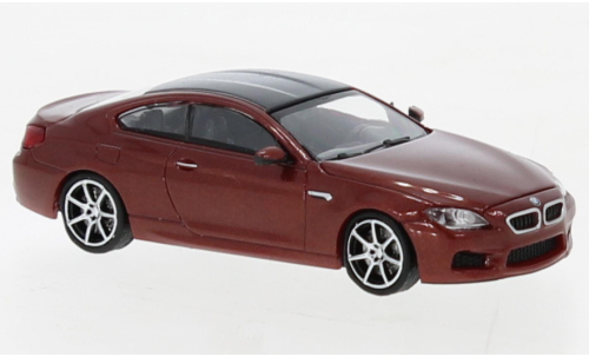 Bmw M6 1/87 Minichamps Coupe metallise orange 2015 modellino in miniatura