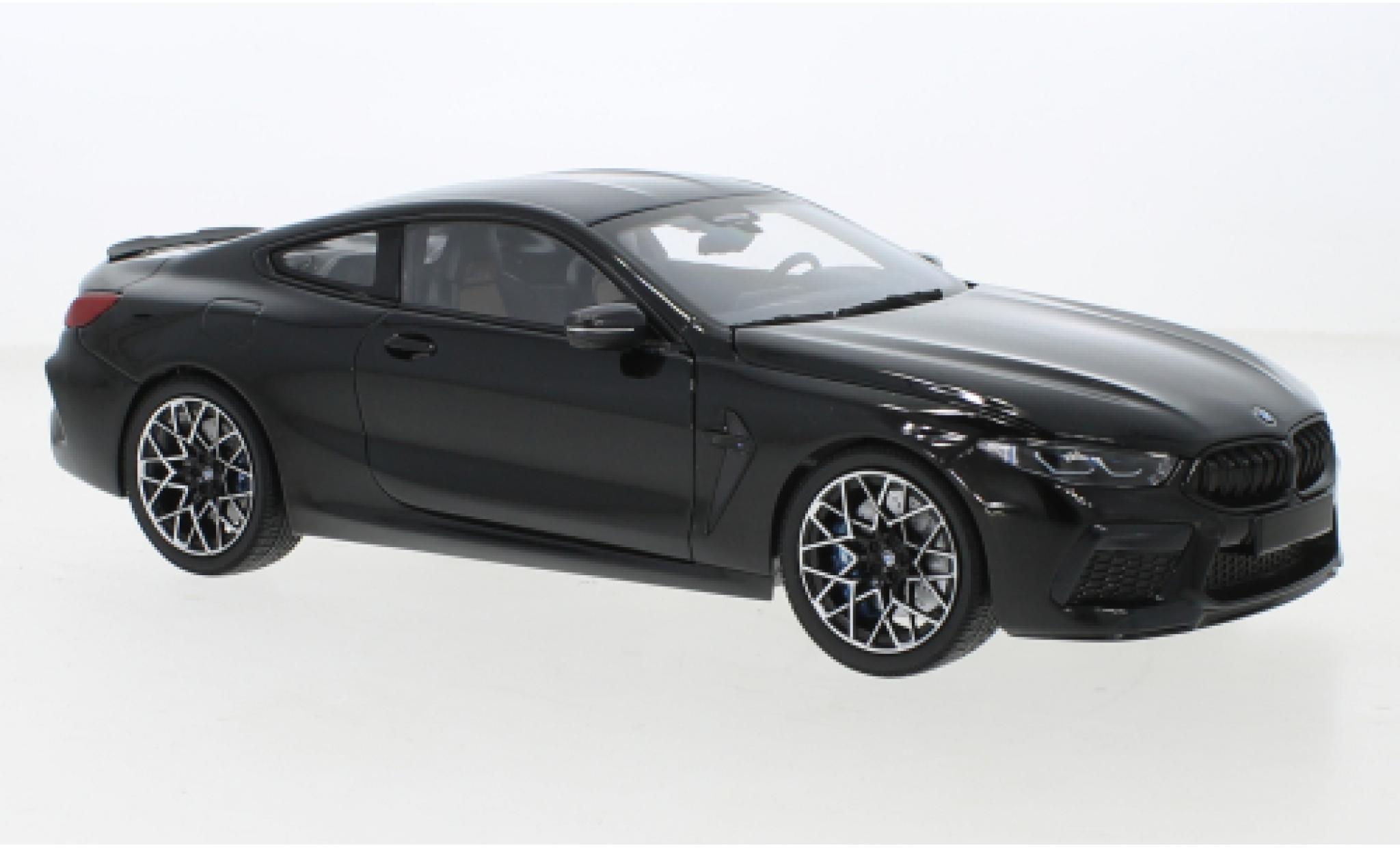 Bmw M8 1/18 Minichamps Competition Coupe metallise nero 2020 modellino in miniatura
