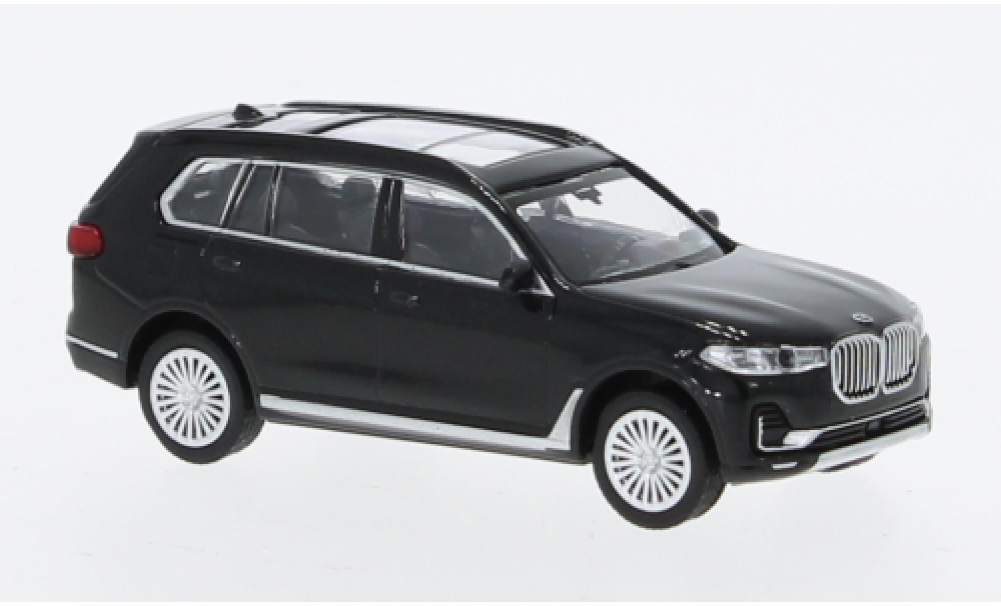 Bmw X7 1/87 Minichamps (G07) nero 2019 modellino in miniatura