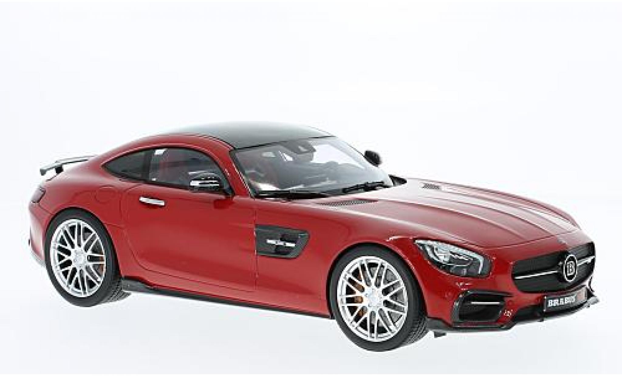 Mercedes AMG GT 1/18 Minichamps Brabus 600 For GT S (Basis S) rosso 2015 modellino in miniatura