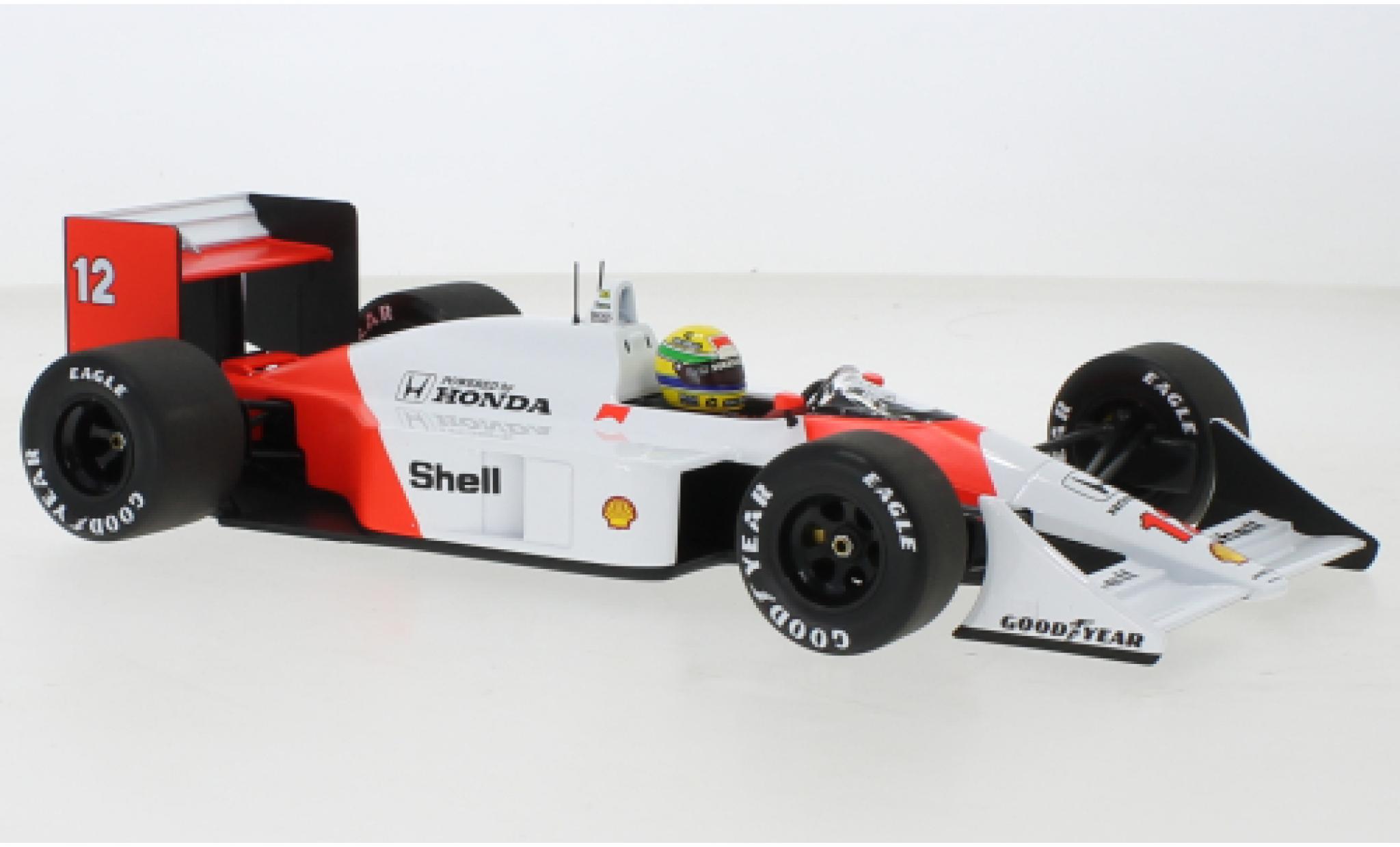 McLaren MP4-12C 1/18 Minichamps Honda MP4/4 No.12 Formel 1 GP Japan 1988 modellino in miniatura