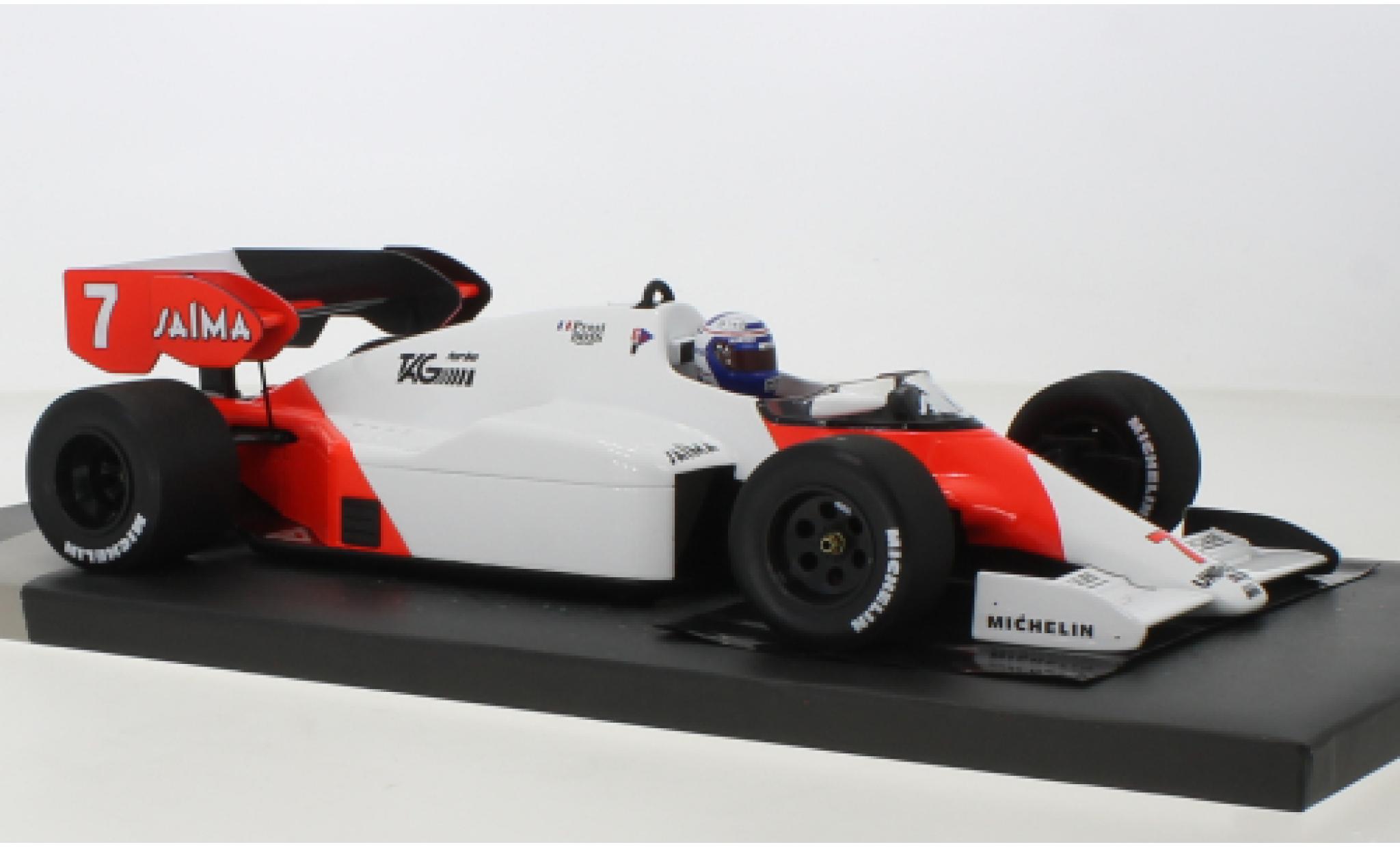 McLaren MP4-12C 1/18 Minichamps MP4/2 TAG No.7 Marlboro International Formel 1 GP Portugal 1984 modellino in miniatura