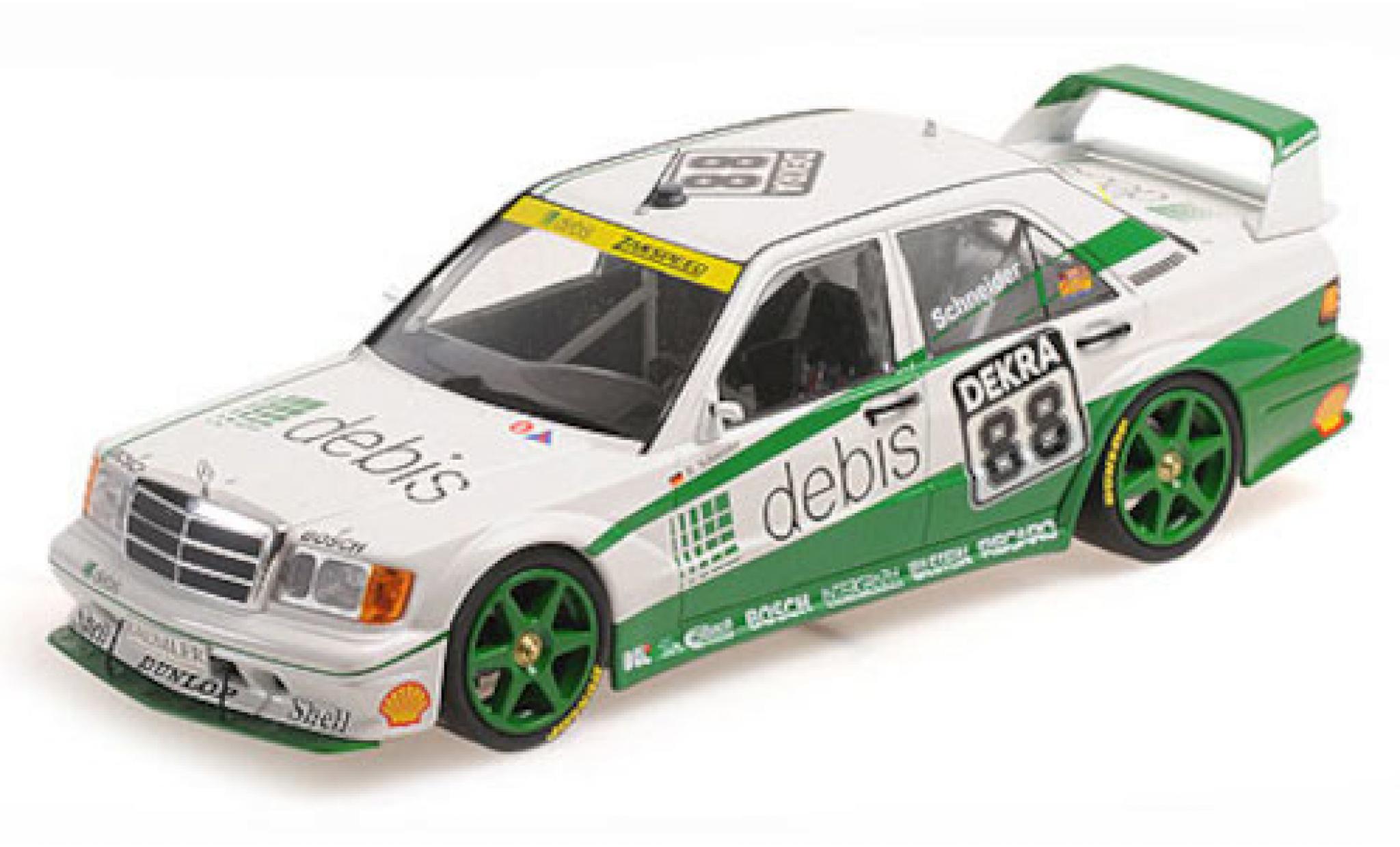 Mercedes 190 1/18 Minichamps E 2.5-16 Evo 2 Team Zakspeed Zakspeed DTM 1991 modellino in miniatura