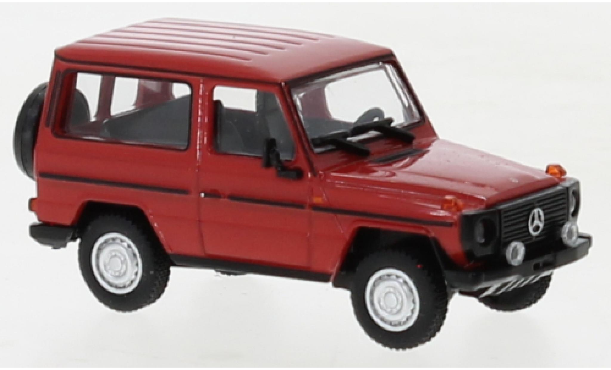 Mercedes Classe G 1/87 Minichamps G-Modèle SWB (W460) rosso 1980 modellino in miniatura