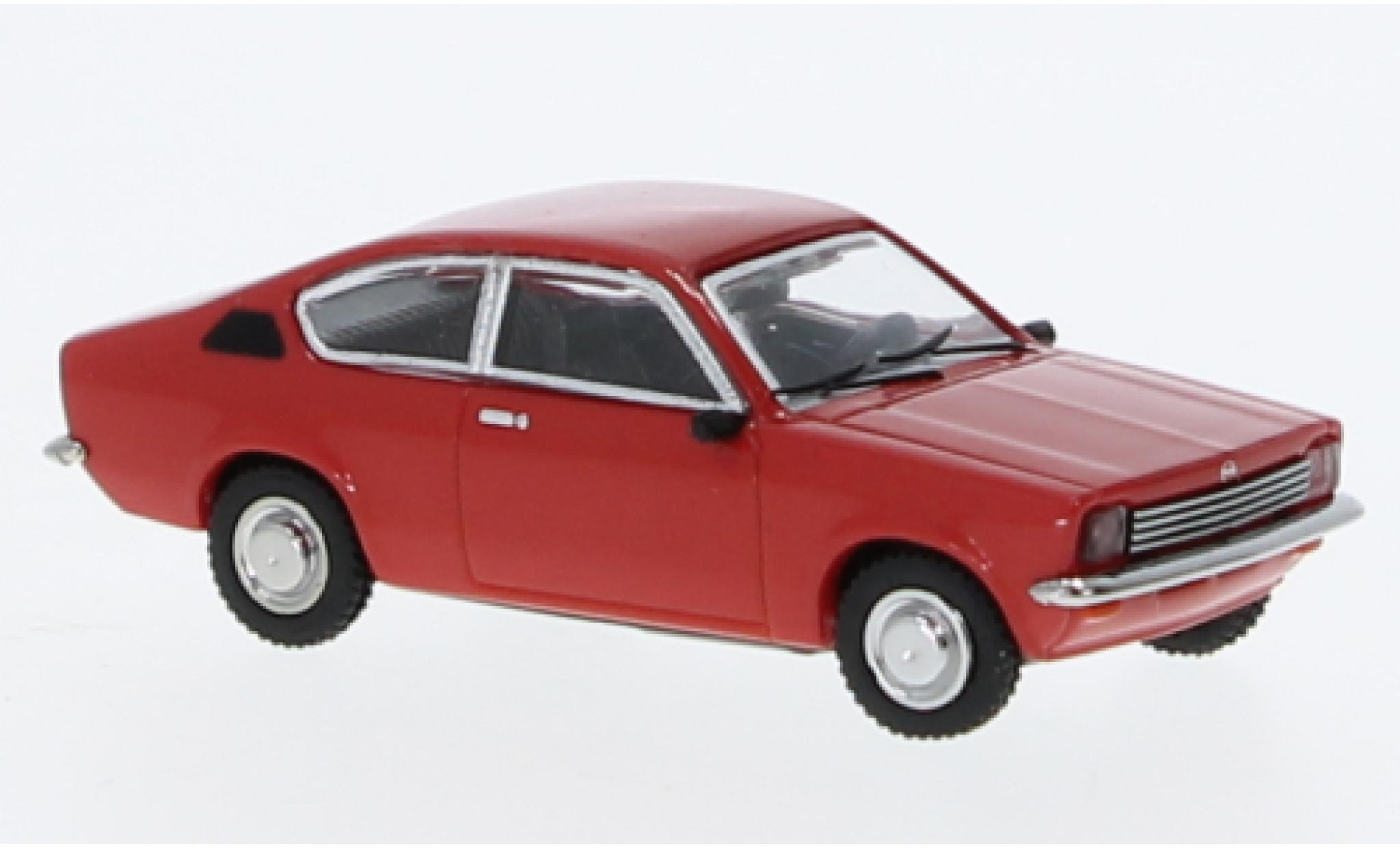 Opel Kadett 1/87 Minichamps C Coupe rosso 1973 modellino in miniatura