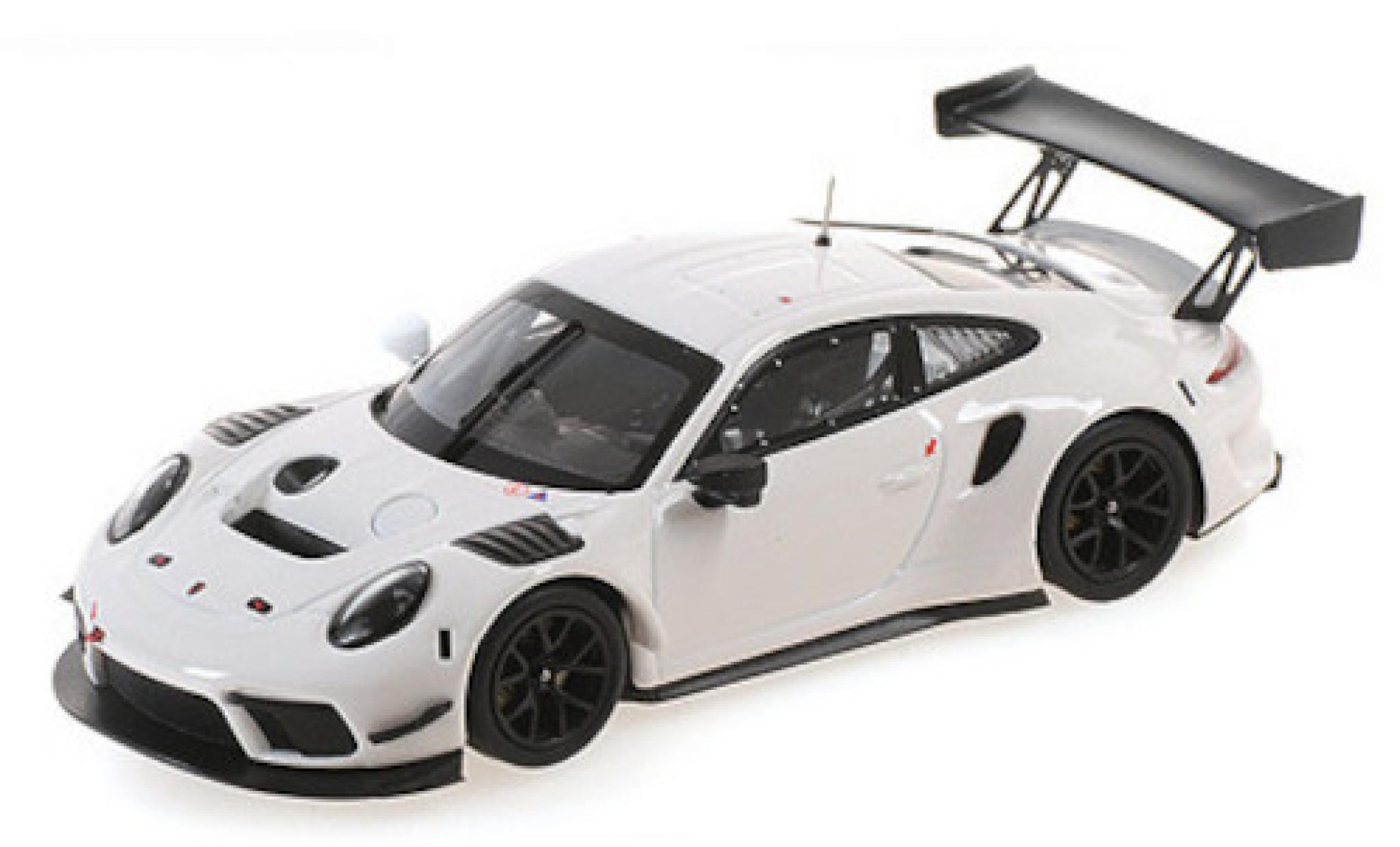 Porsche 992 GT3 R 1/43 Minichamps 911 (991.2) GT3 R bianco 2019 modellino in miniatura