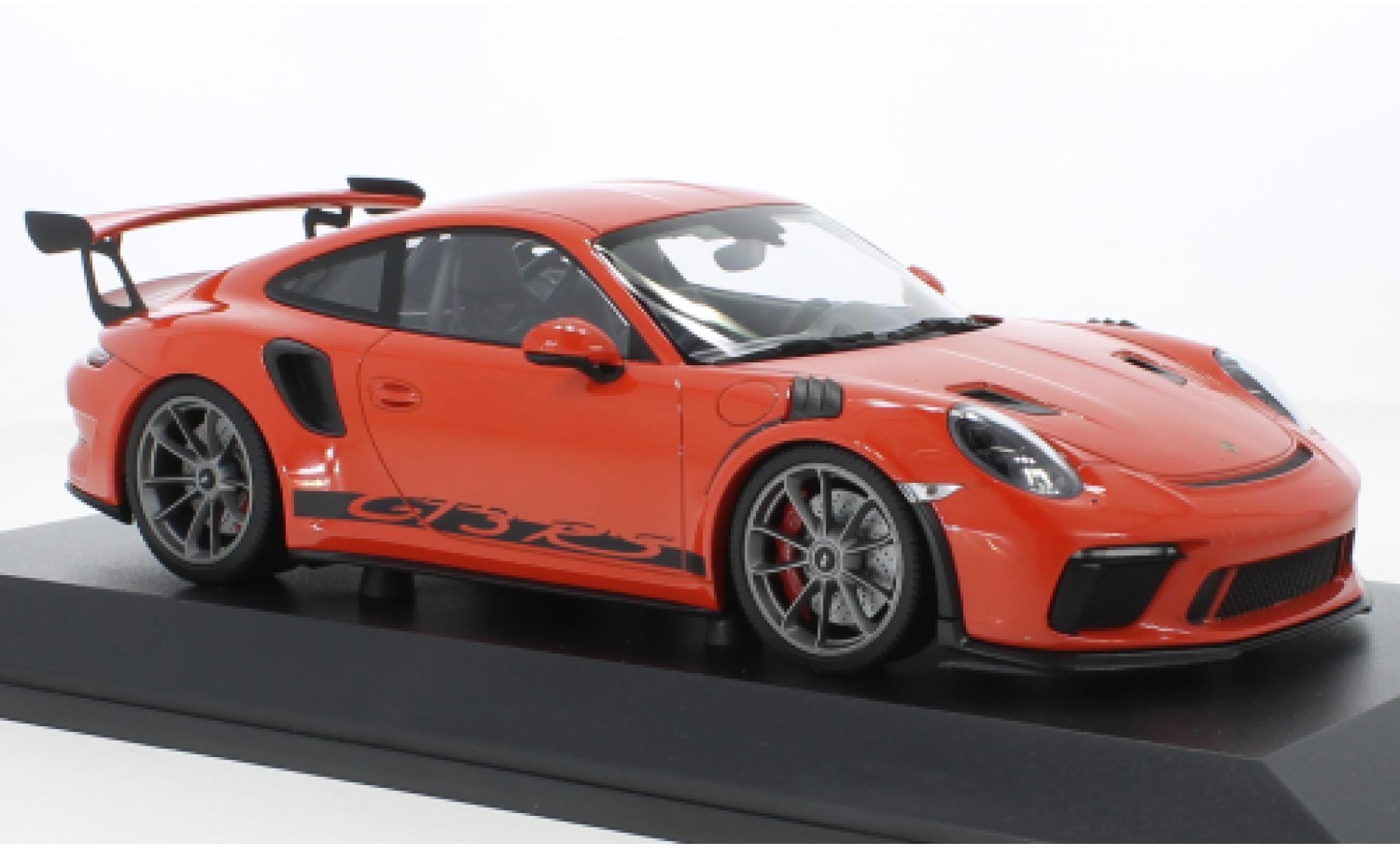 Porsche 992 GT3 R 1/18 Minichamps 911 (991.2) S orange 2019 modellino in miniatura