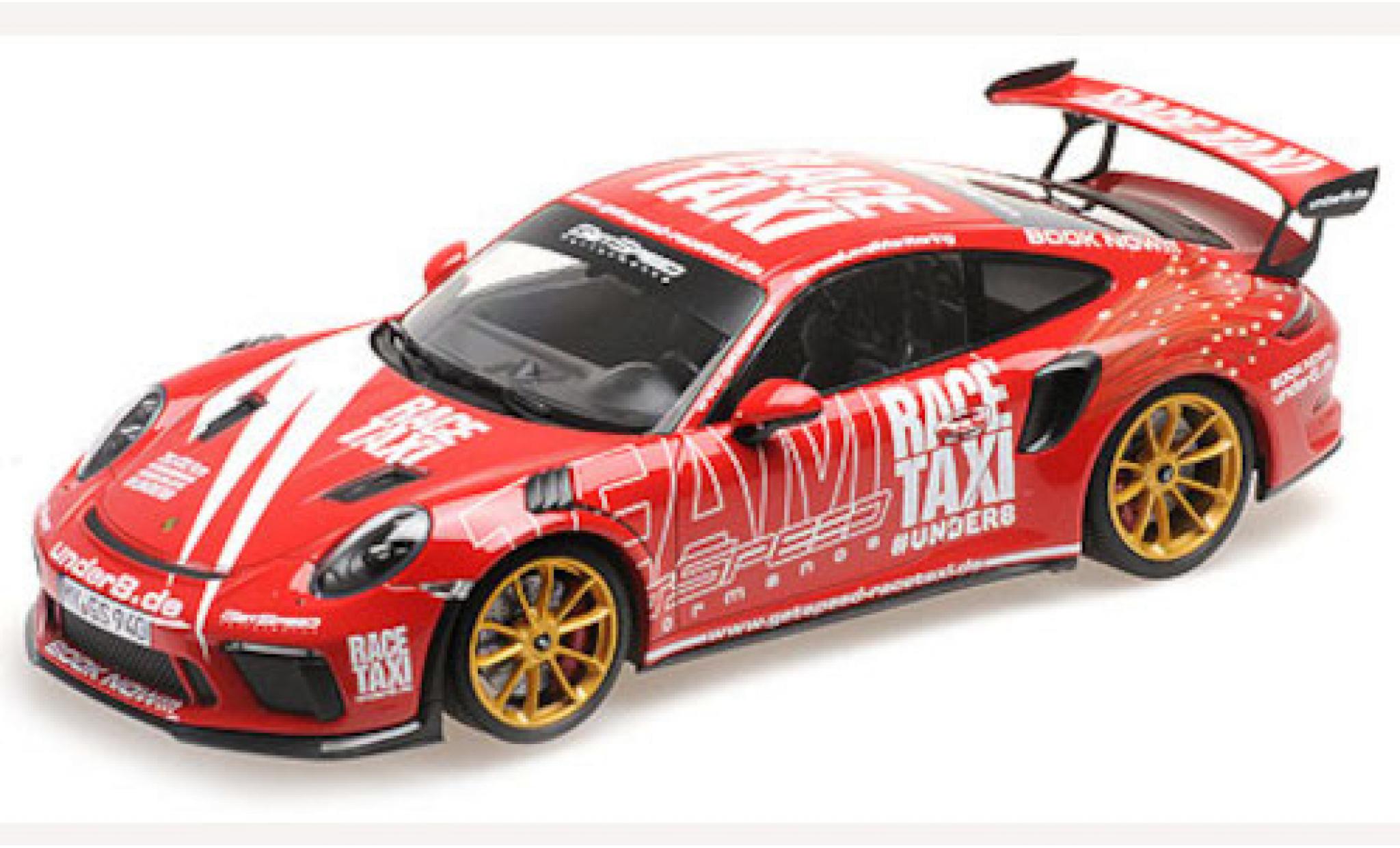 Porsche 992 GT3 R 1/18 Minichamps 911 (991.2) S rosso GetSpeed Performance 2019 modellino in miniatura