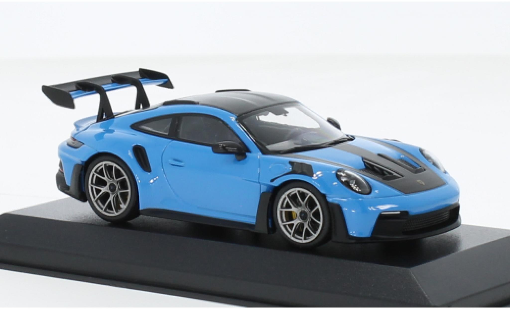 Porsche 992 GT3 R 1/43 Minichamps 911  S blu 2023 modellino in miniatura